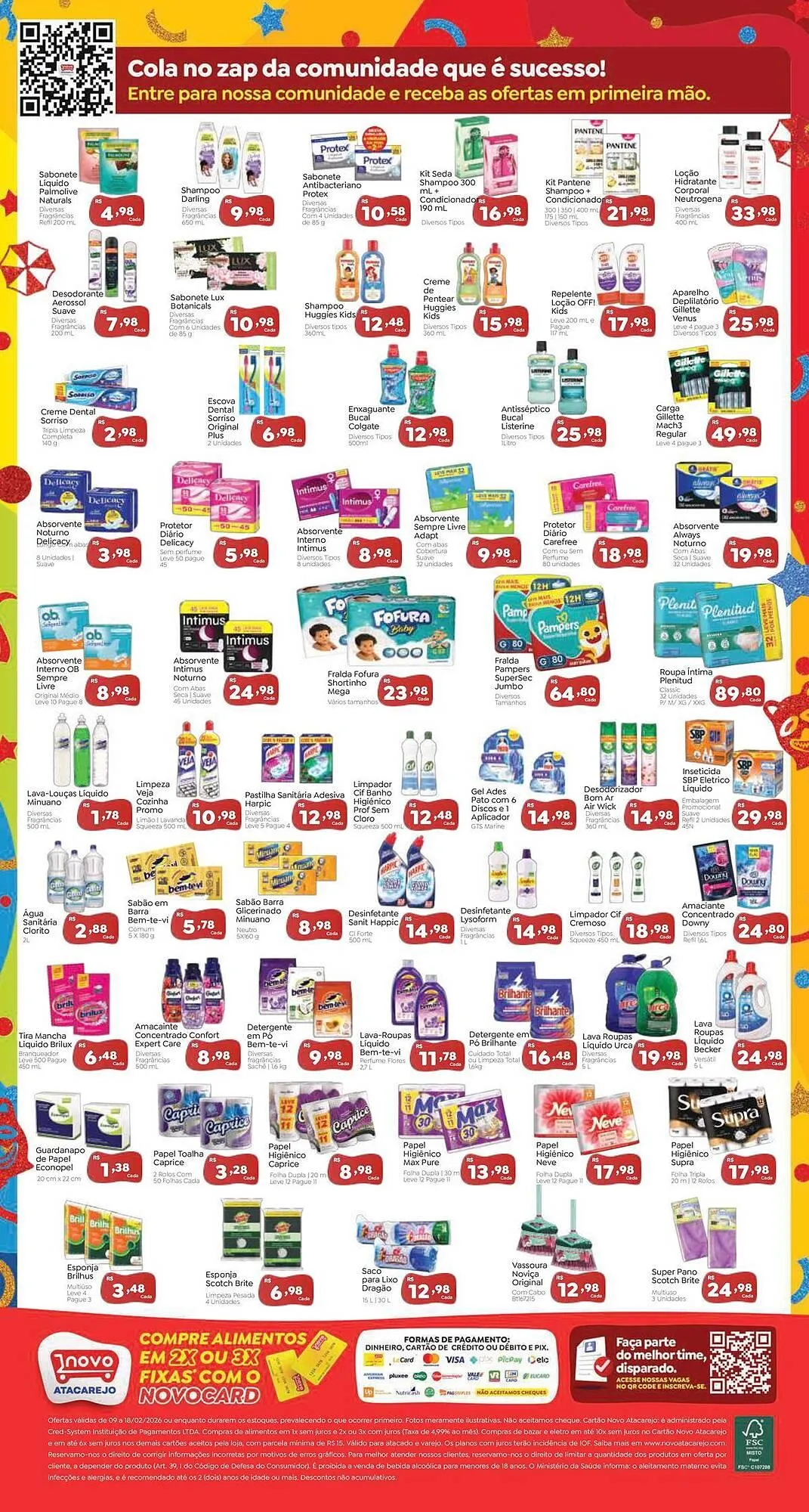 Encarte de Folheto Novo Atacarejo 9 de fevereiro até 18 de fevereiro 2026 - Pagina 4