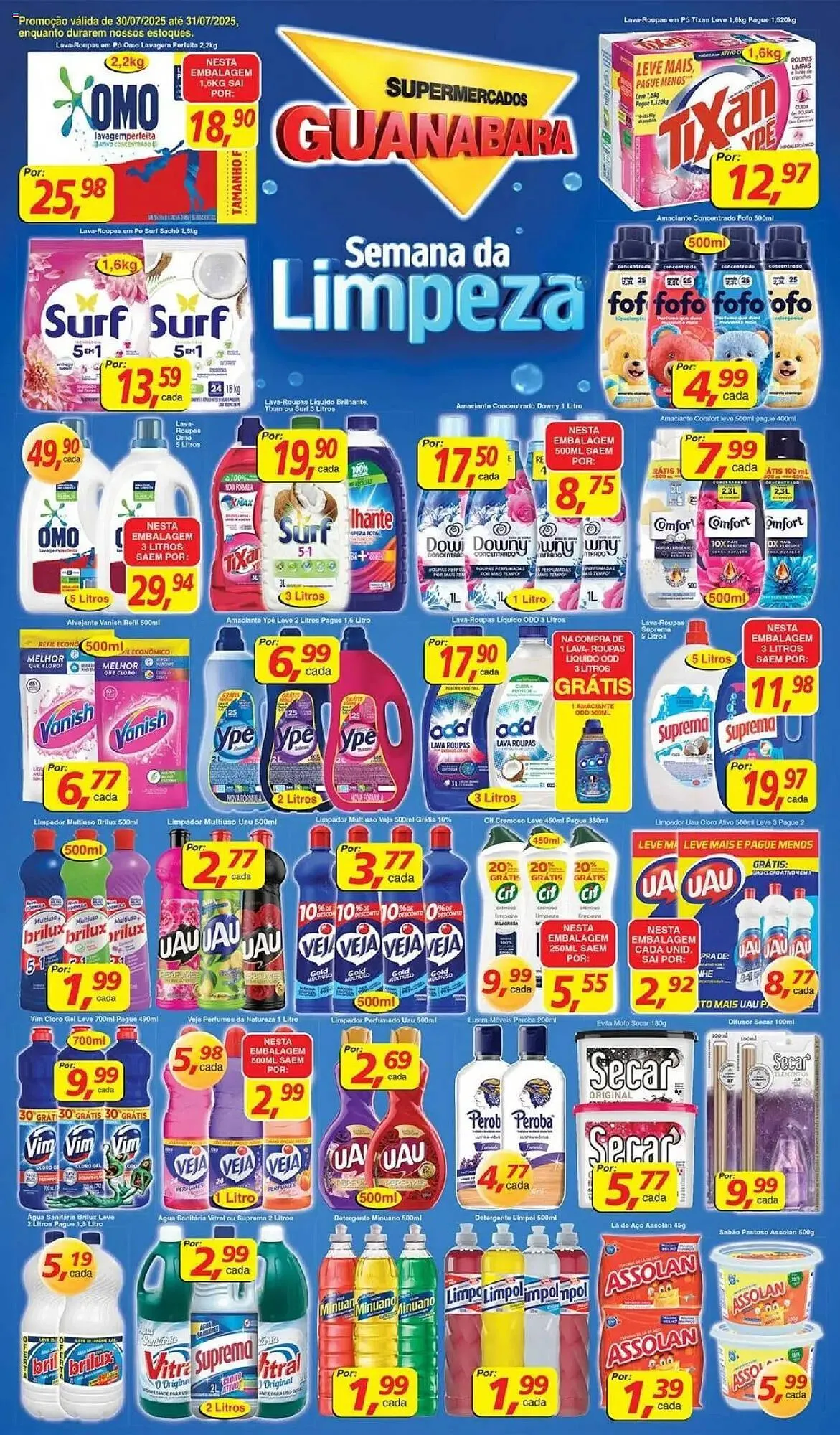 Encarte de Catálogo Supermercados Guanabara 30 de julho até 31 de julho 2025 - Pagina 12