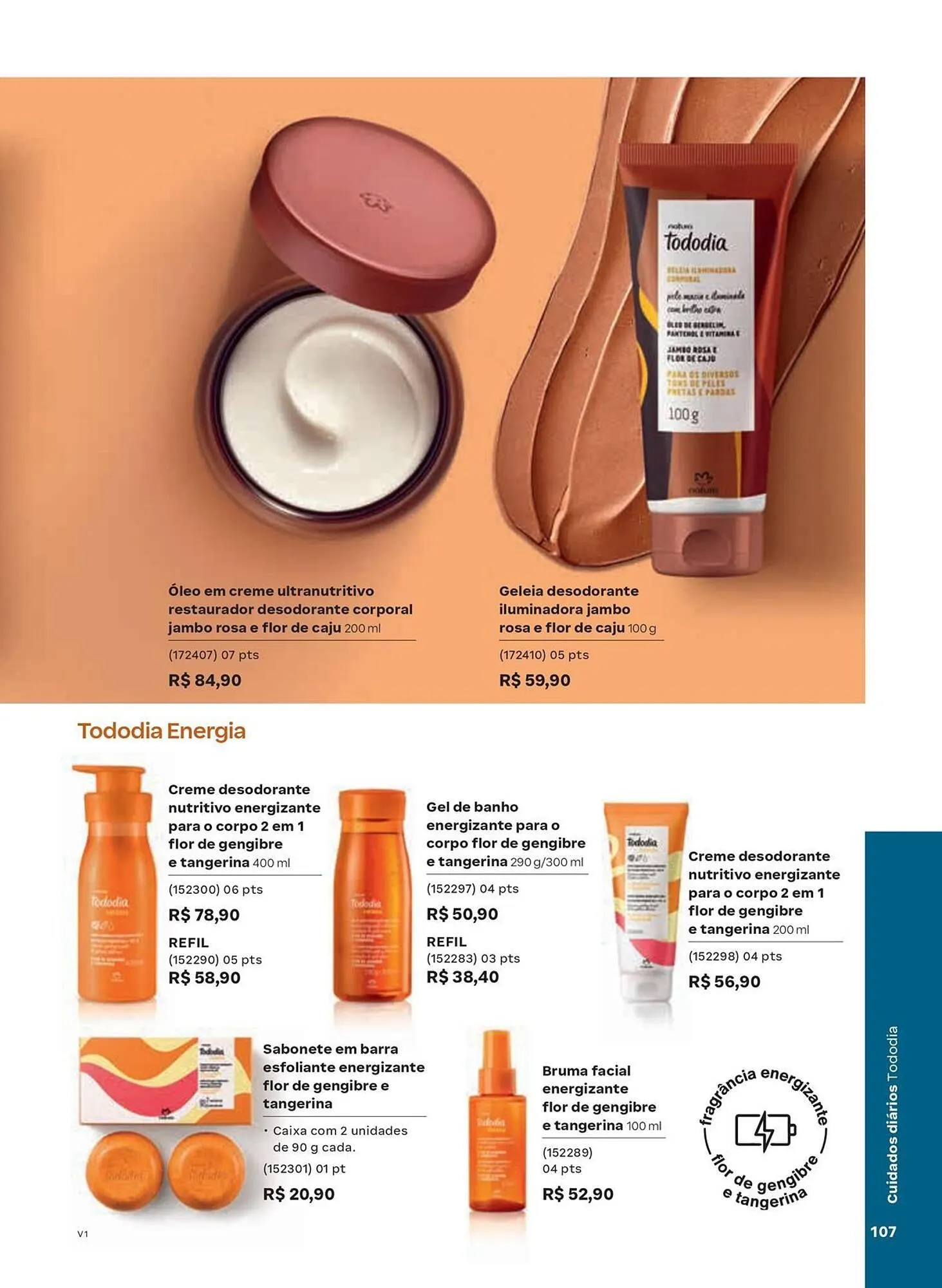 Encarte de Catálogo Natura 1 de janeiro até 31 de janeiro 2026 - Pagina 107