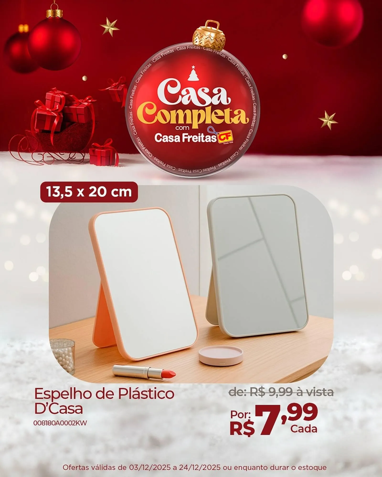 Encarte de Catálogo Casa Freitas 18 de dezembro até 24 de dezembro 2025 - Pagina 3