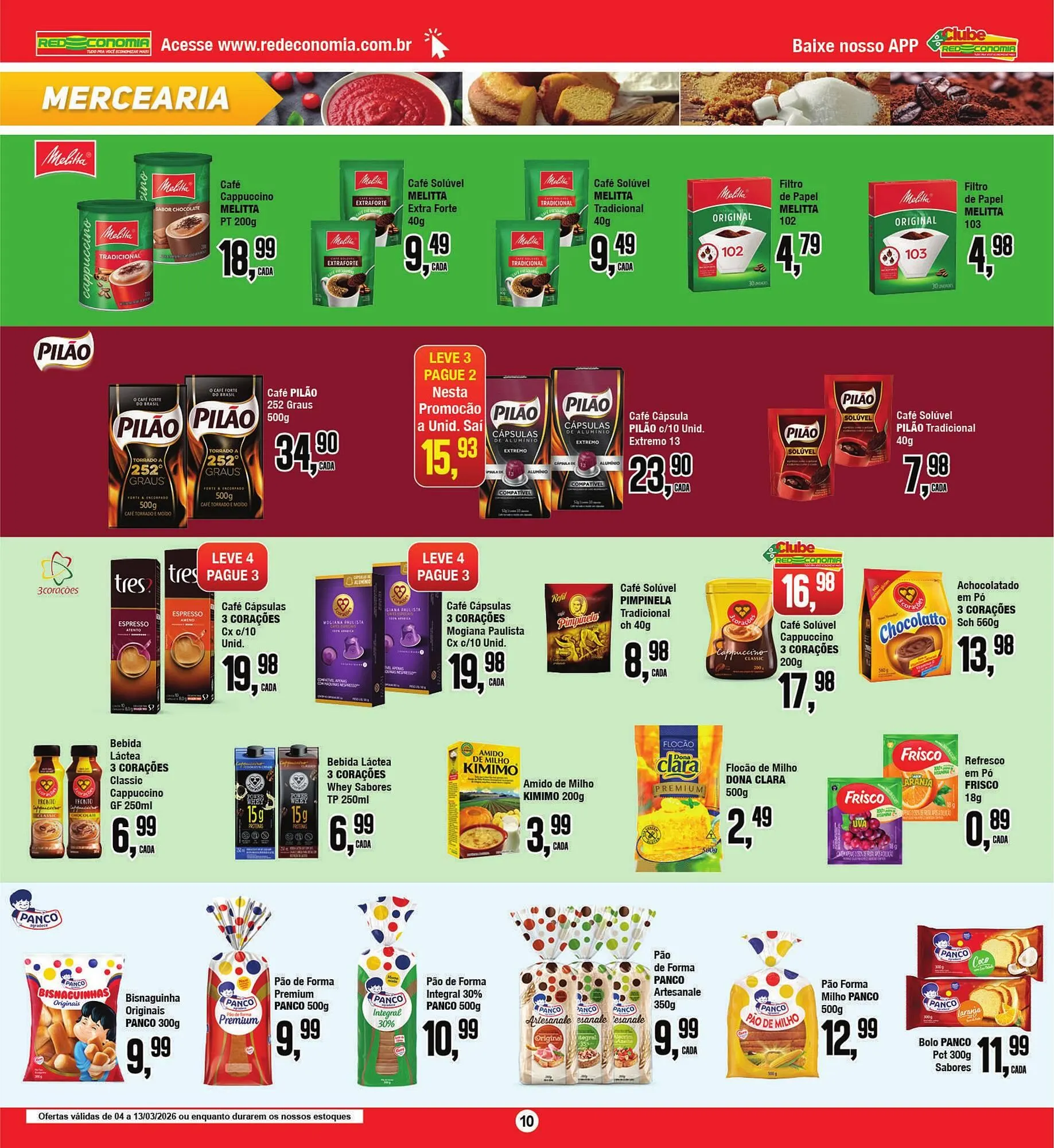 Encarte de Encarte Redeconomia 5 de março até 13 de março 2026 - Pagina 10