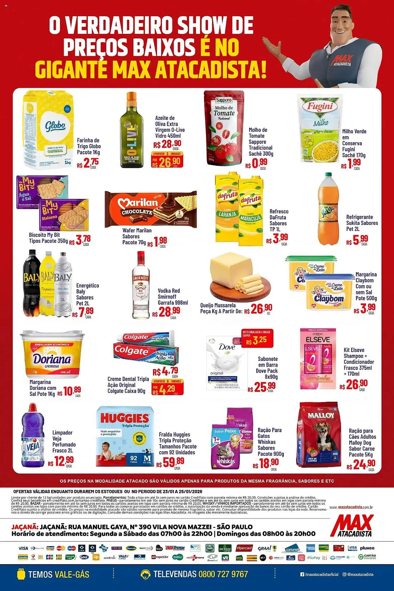 Encarte de Encarte Max Atacadista 23 de janeiro até 25 de janeiro 2026 - Pagina 2