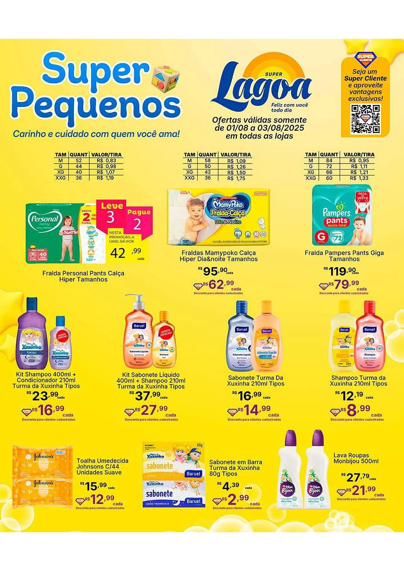 Encarte de Catálogo Super Lagoa 1 de agosto até 5 de agosto 2025 - Pagina 1