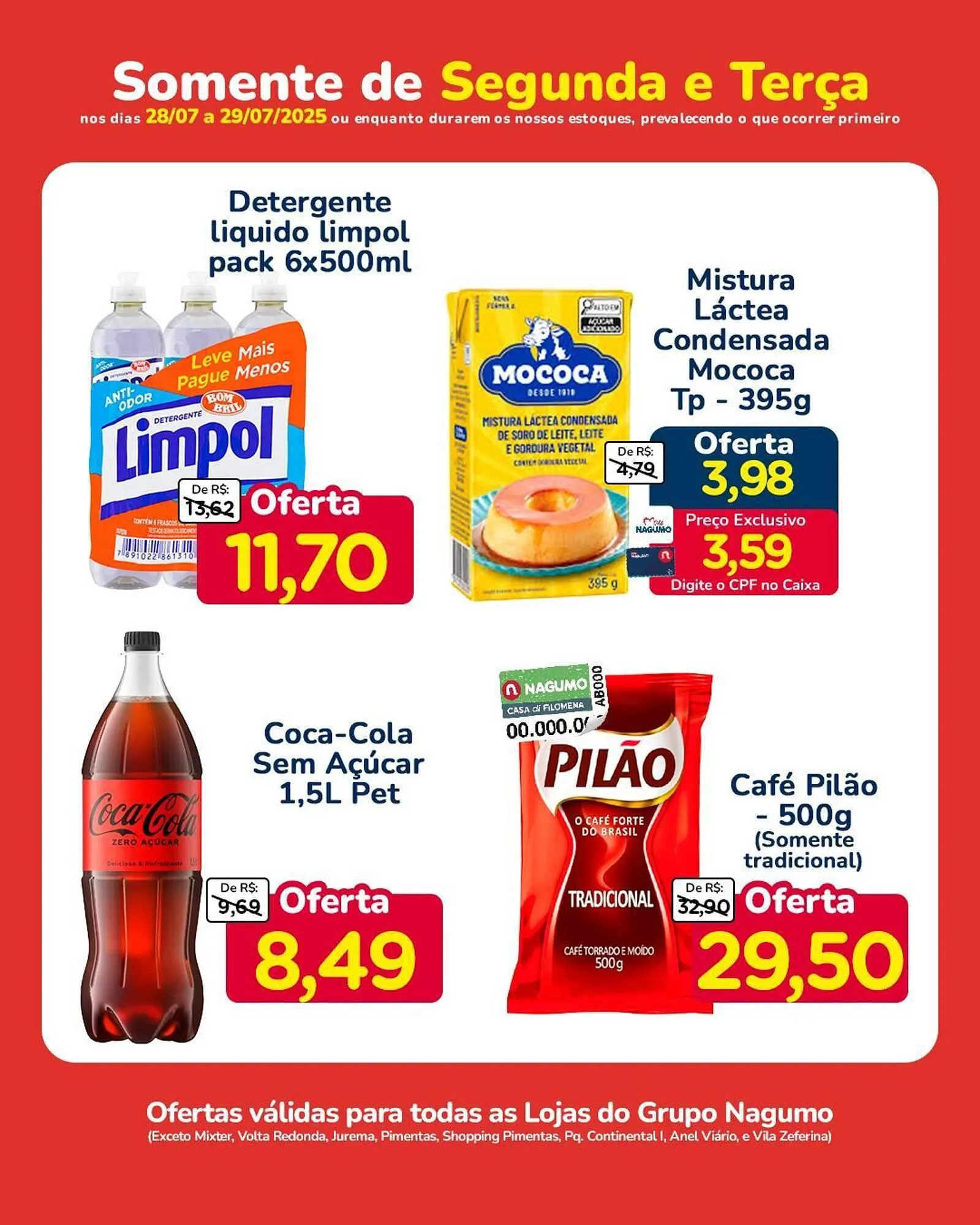 Encarte de Catálogo Nagumo 28 de julho até 29 de julho 2025 - Pagina 3