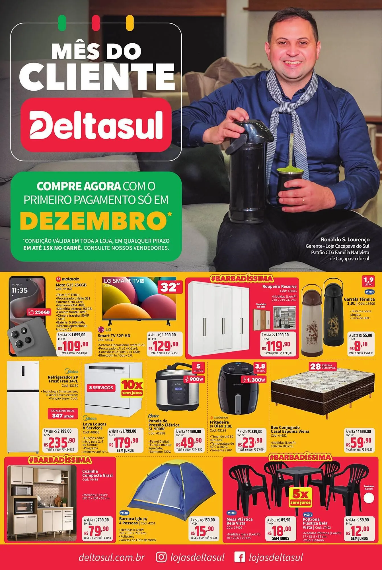 Encarte de Catálogo Deltasul 1 de setembro até 1 de outubro 2025 - Pagina 1