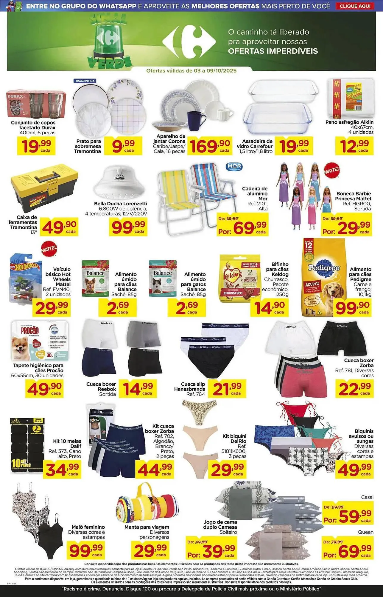 Encarte de Folheto Carrefour 3 de outubro até 9 de outubro 2025 - Pagina 20