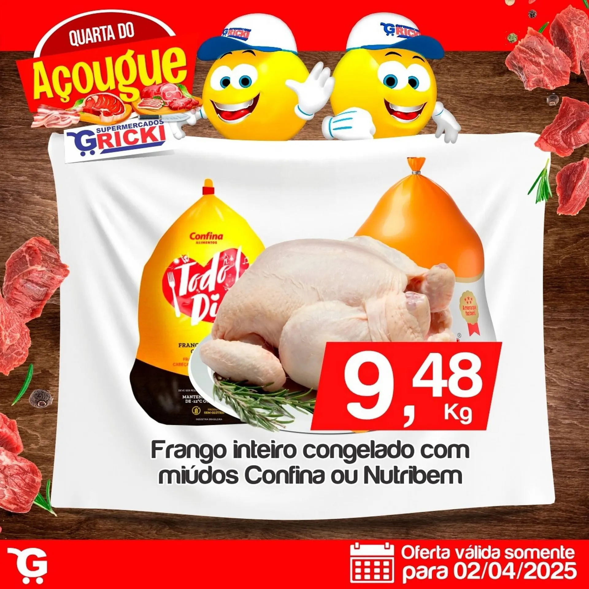 Encarte de Catálogo Supermercados Gricki 2 de abril até 2 de abril 2025 - Pagina 10