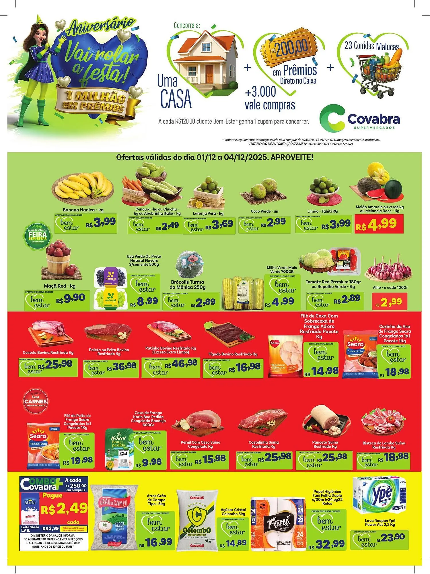 Catálogo Covabra Supermercados - 1