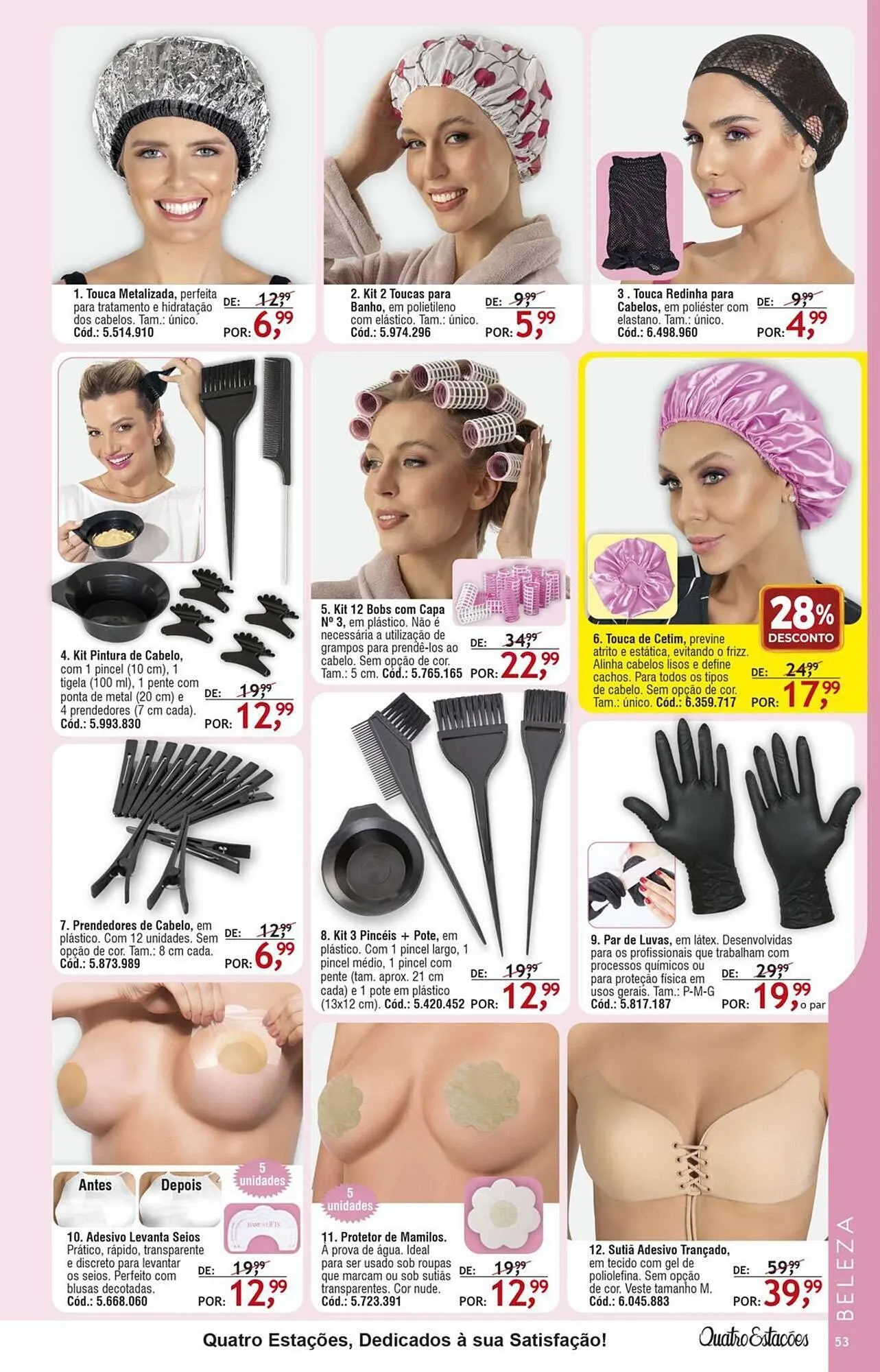 Encarte de Catálogo Quatro Estações 28 de abril até 30 de abril 2025 - Pagina 49