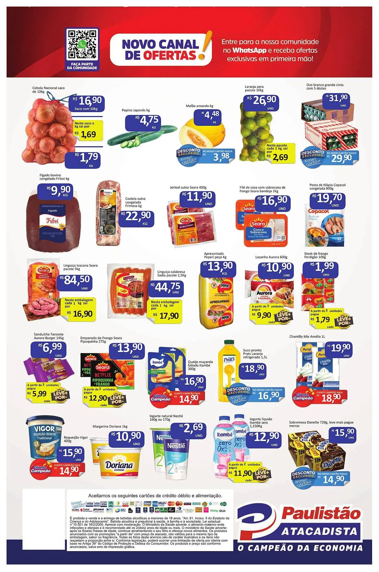 Encarte de Catálogo Paulistão Supermercados 3 de novembro até 4 de novembro 2025 - Pagina 4