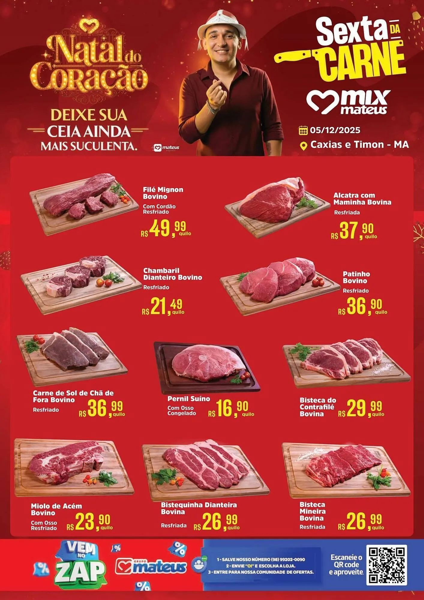 Encarte de Catálogo Supermercados Mateus 5 de dezembro até 5 de dezembro 2025 - Pagina 1