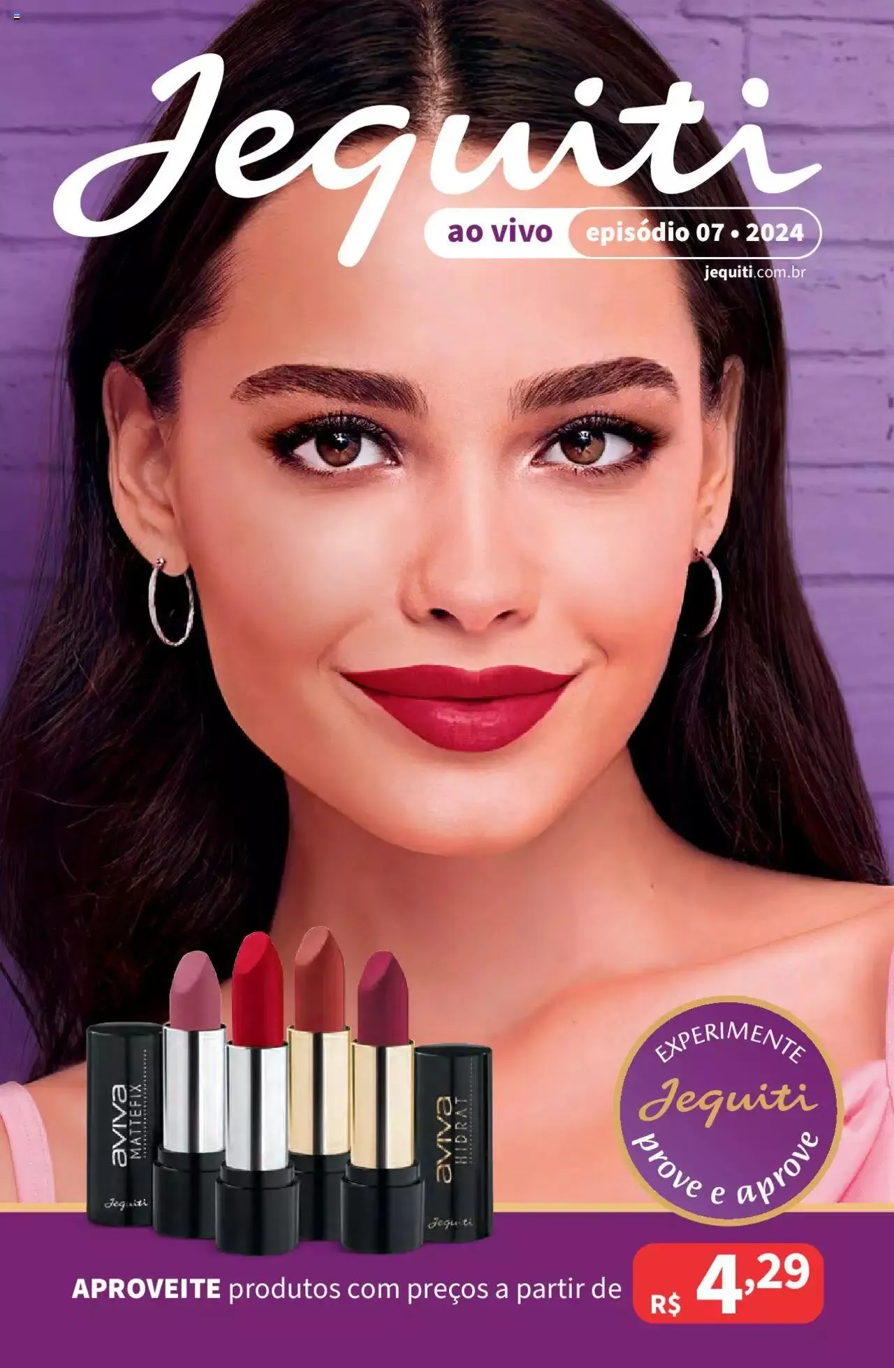 Encarte de Jequiti - Revista 07/2024 16 de maio até 31 de dezembro 2024 - Pagina 1