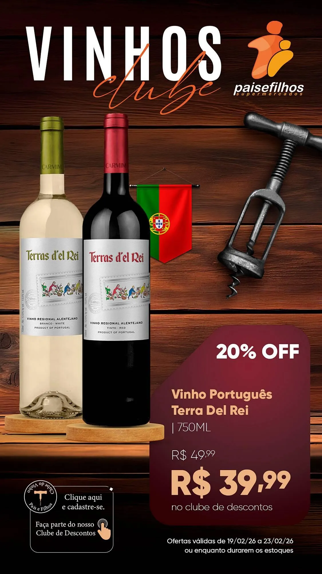 Encarte de Catálogo Pais e Filhos Supermercados 20 de fevereiro até 23 de fevereiro 2026 - Pagina 6