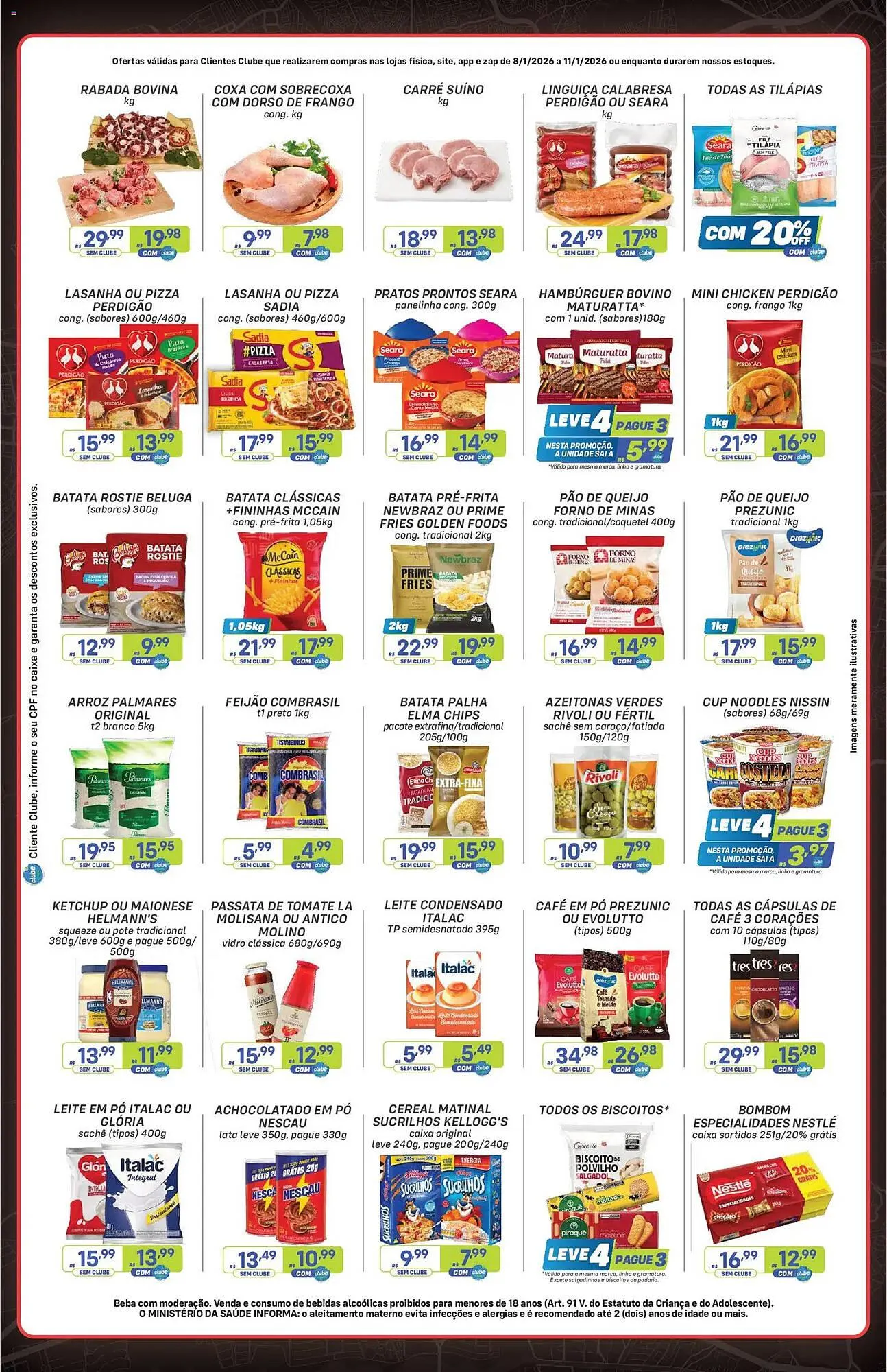 Encarte de Encarte Prezunic 8 de janeiro até 11 de janeiro 2026 - Pagina 2