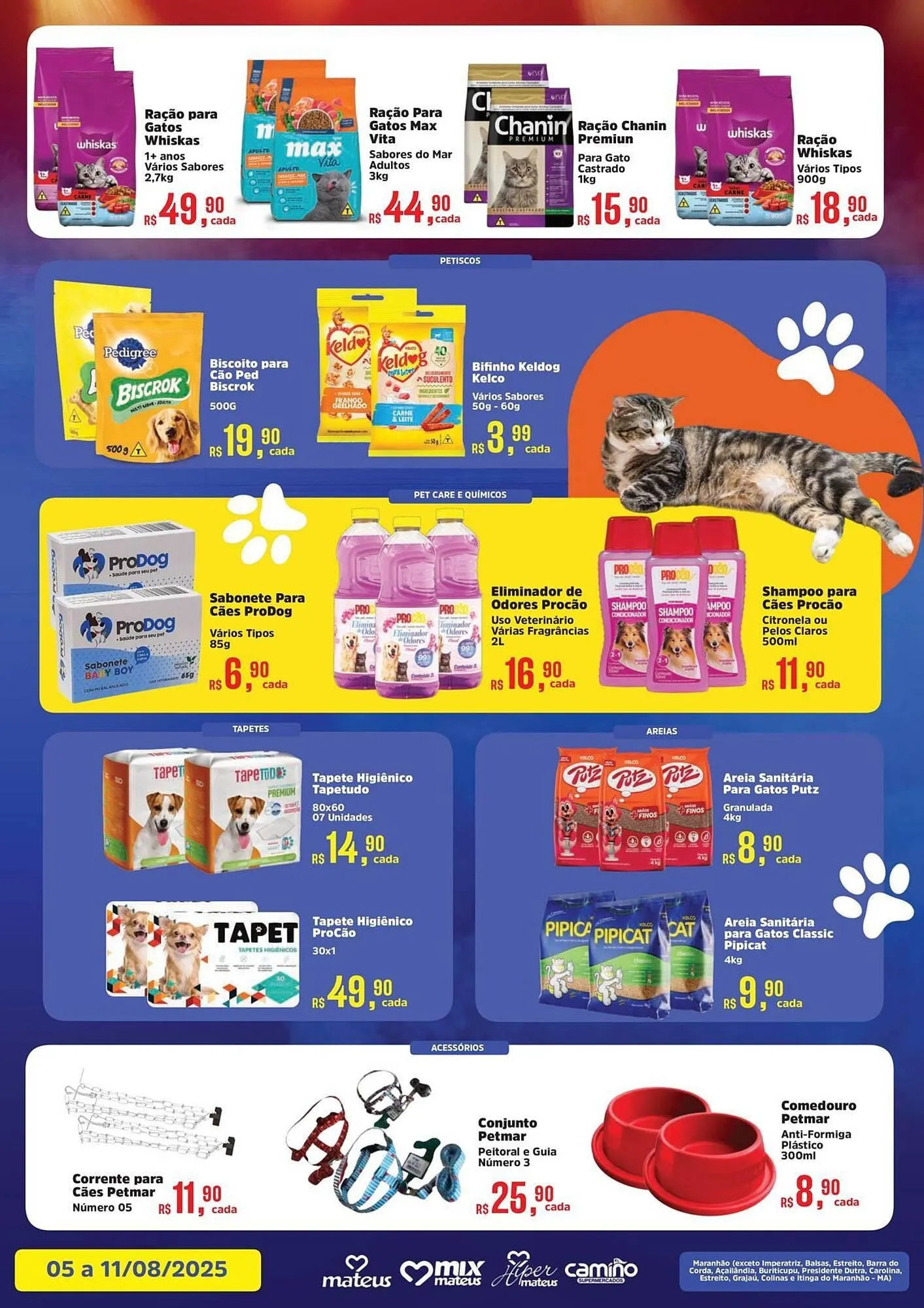 Encarte de Catálogo Supermercados Mateus 5 de agosto até 11 de agosto 2025 - Pagina 2