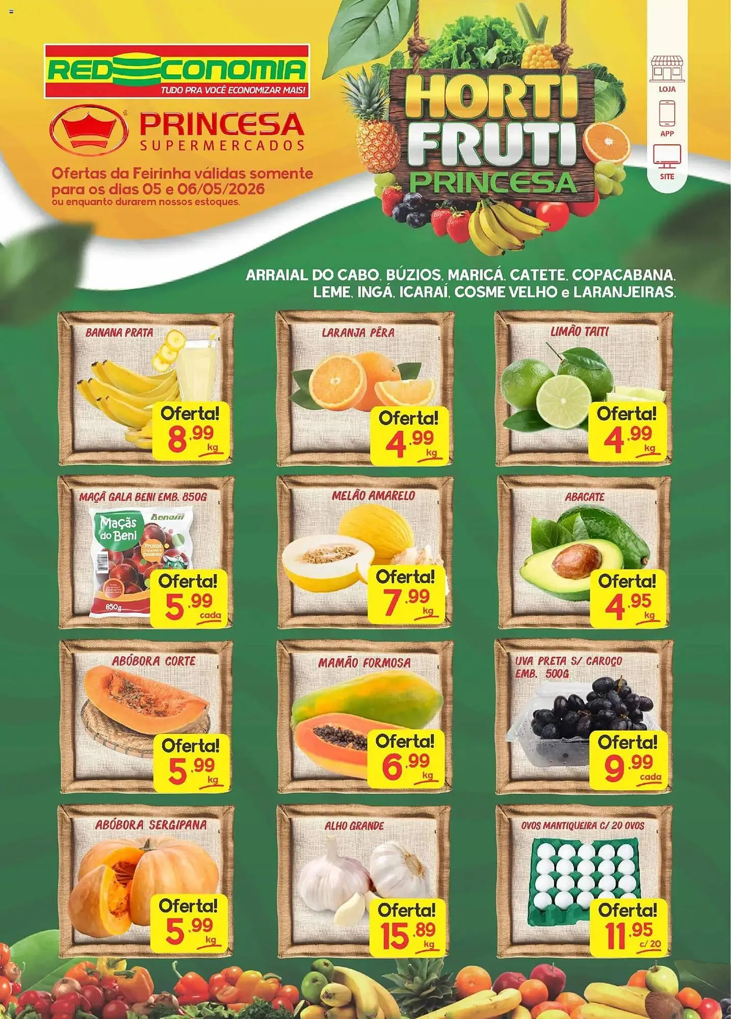 Encarte de Encarte Supermercados Princesa 5 de maio até 6 de maio 2026 - Pagina 1