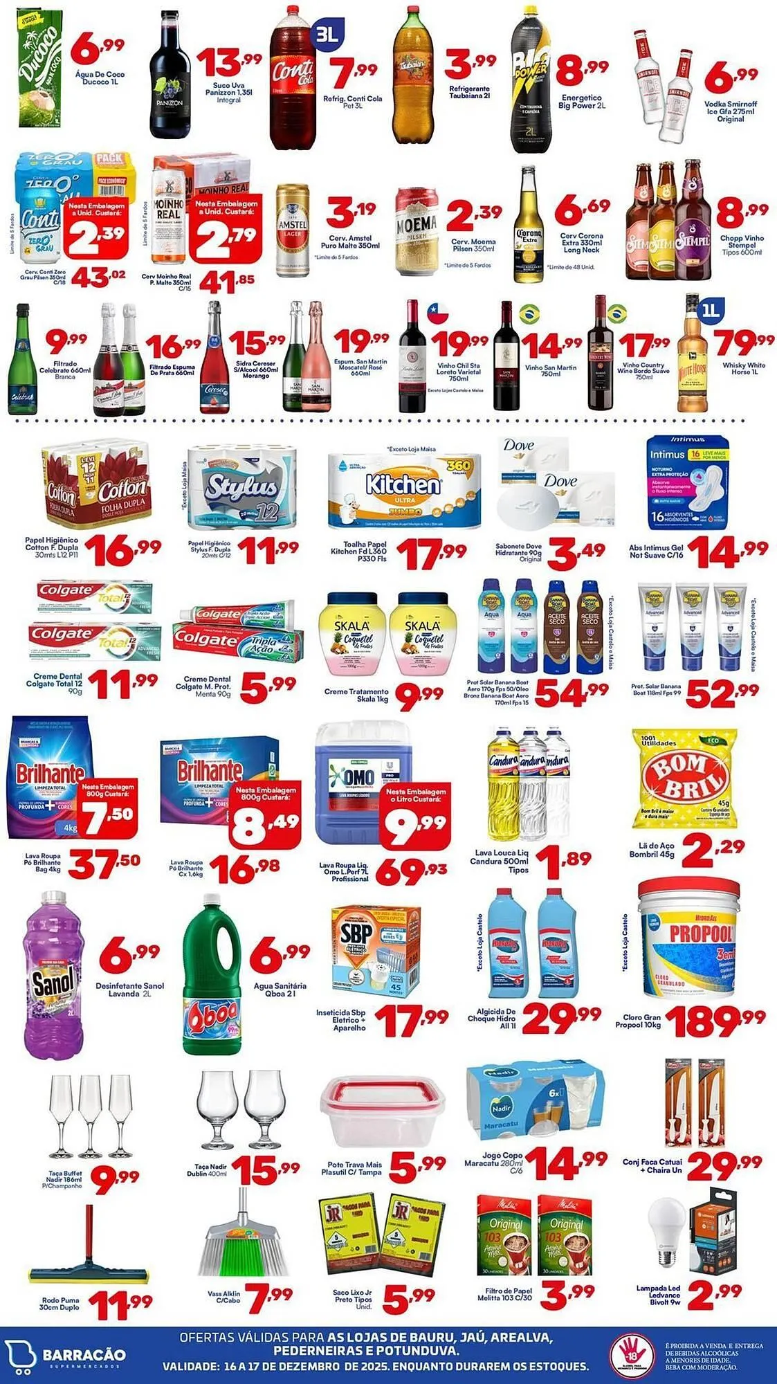 Encarte de Catálogo Barracão Supermercado 16 de dezembro até 17 de dezembro 2025 - Pagina 8