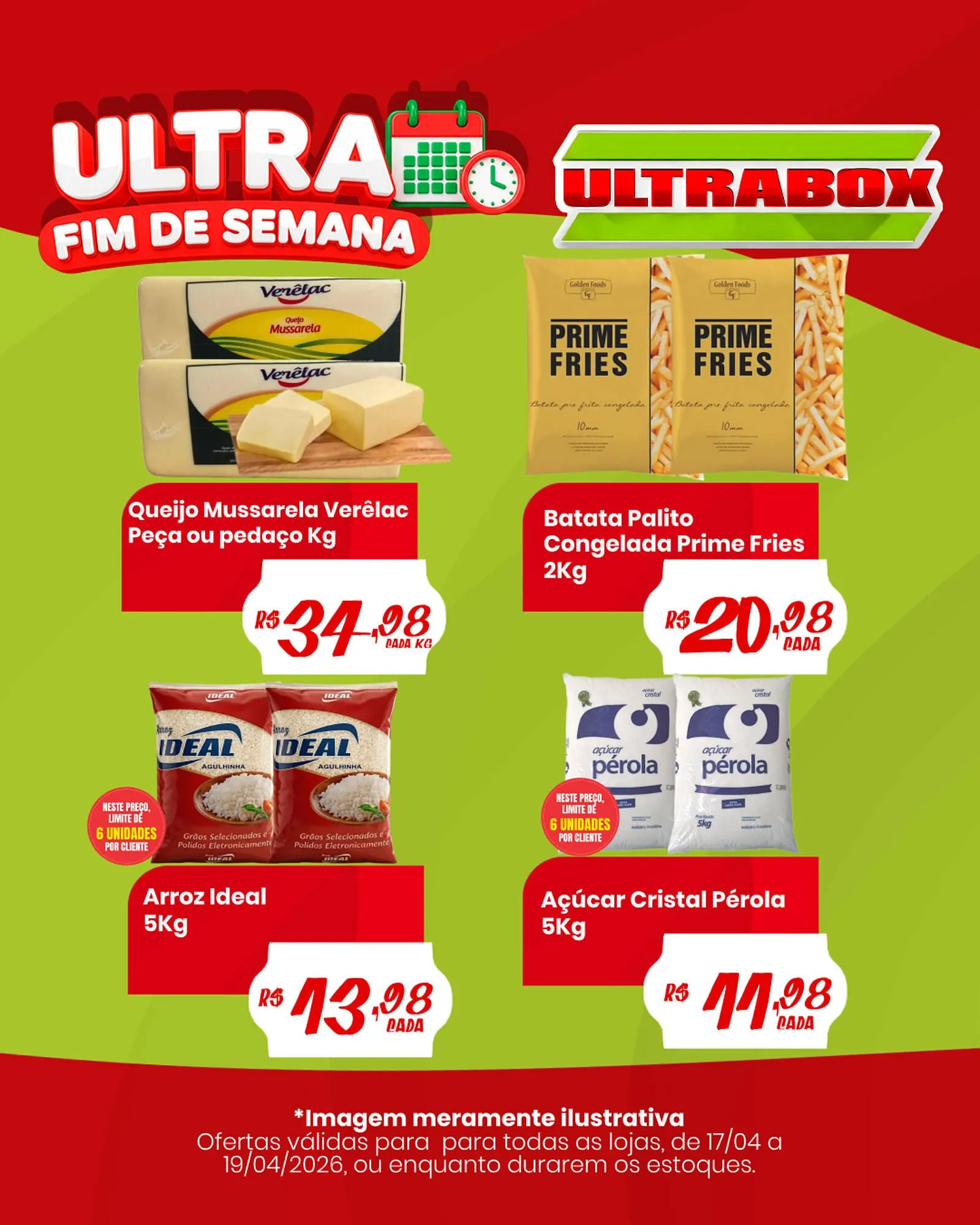 Encarte de Panfleto Ultrabox 17 de abril até 19 de abril 2026 - Pagina 4