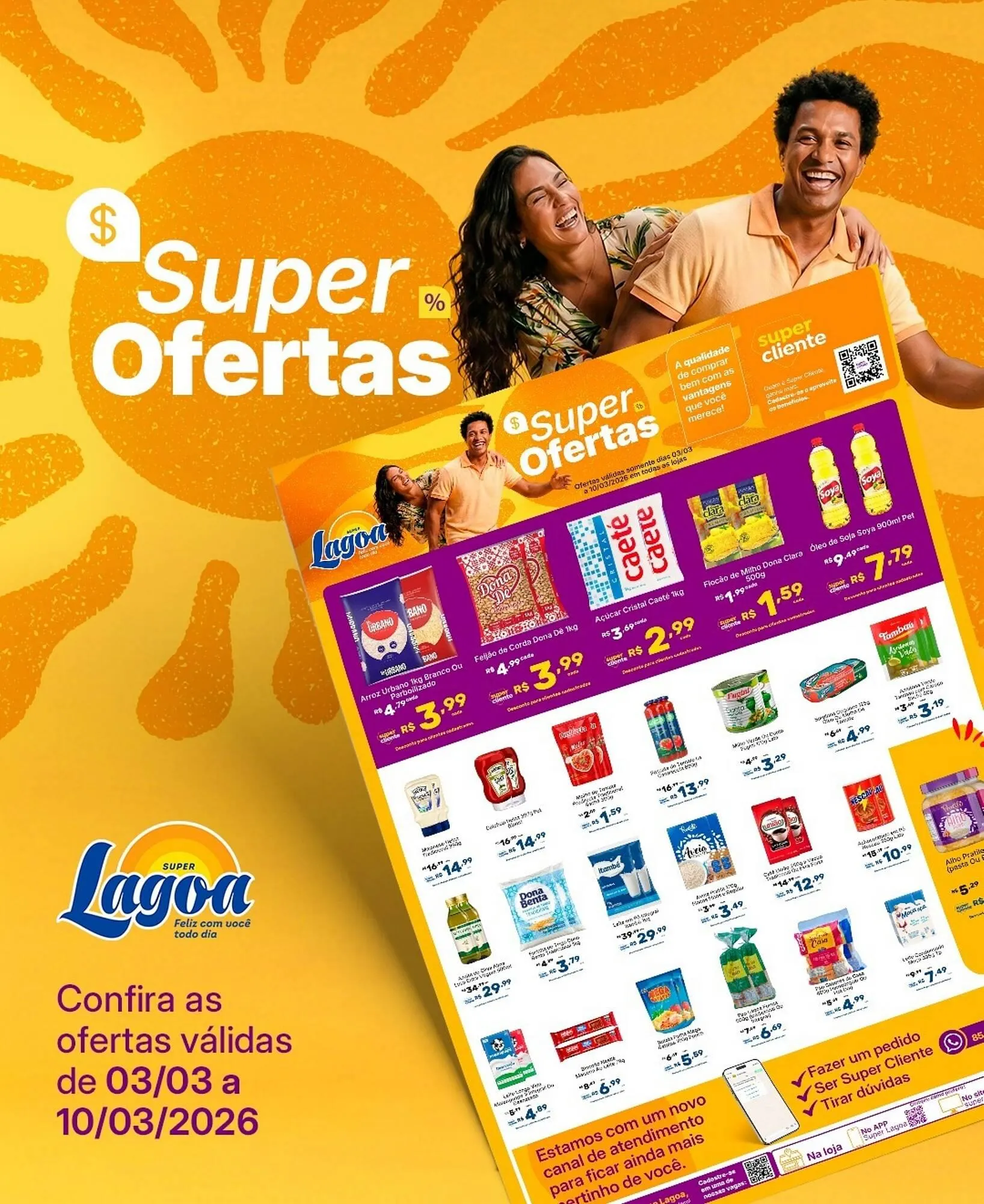 Encarte de Encarte Super Lagoa 3 de março até 10 de março 2026 - Pagina 1