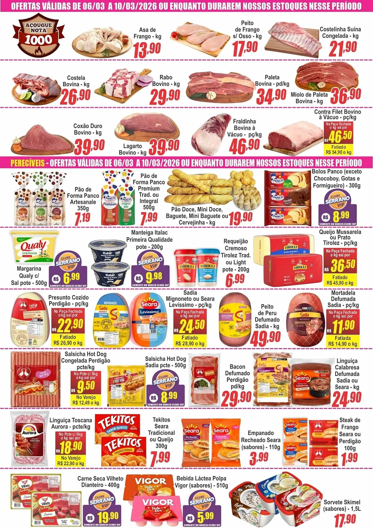 Encarte de Catálogo Serrano Supermercado 3 de março até 10 de março 2026 - Pagina 3