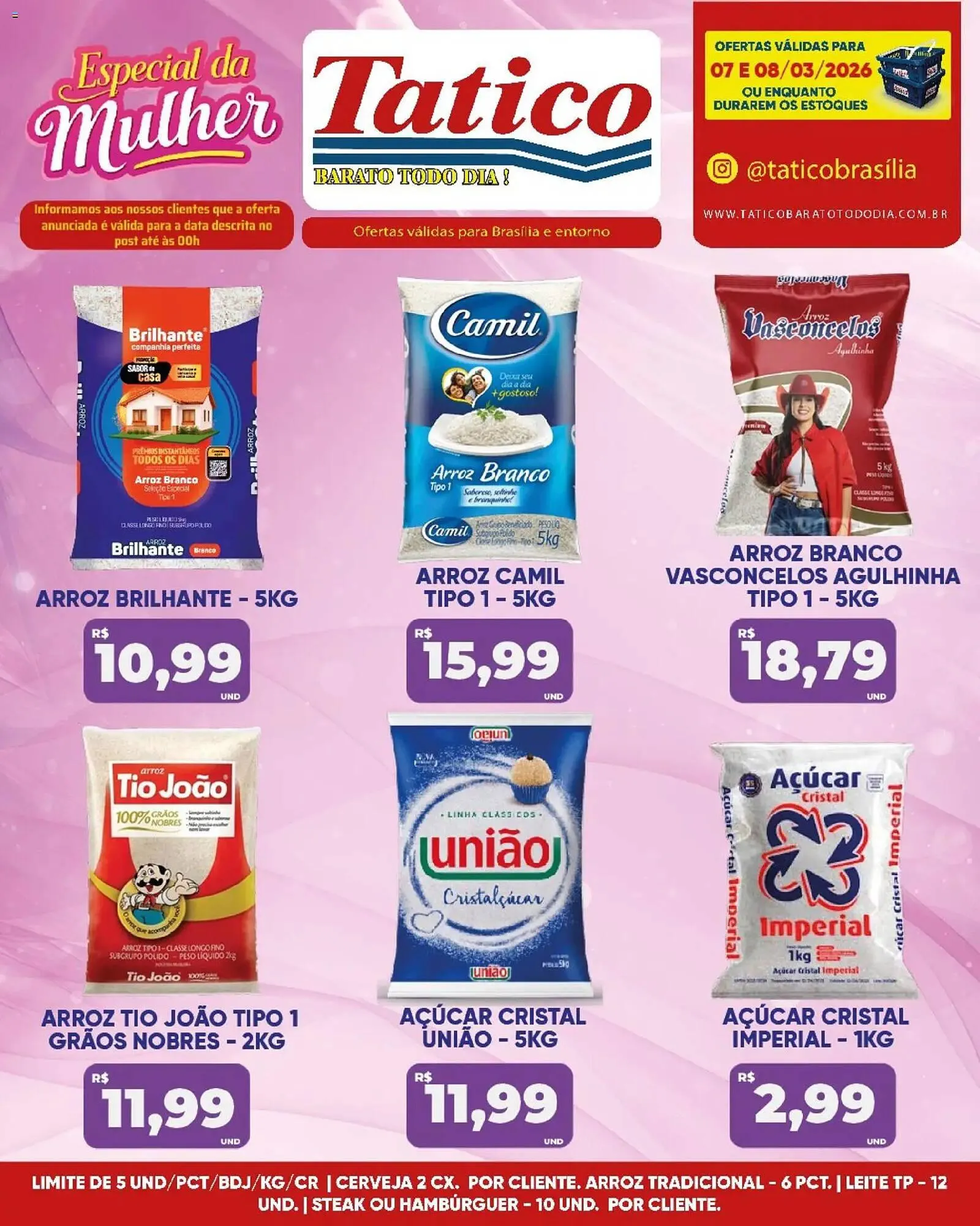 Encarte de Tabloide Tatico 7 de março até 8 de março 2026 - Pagina 1