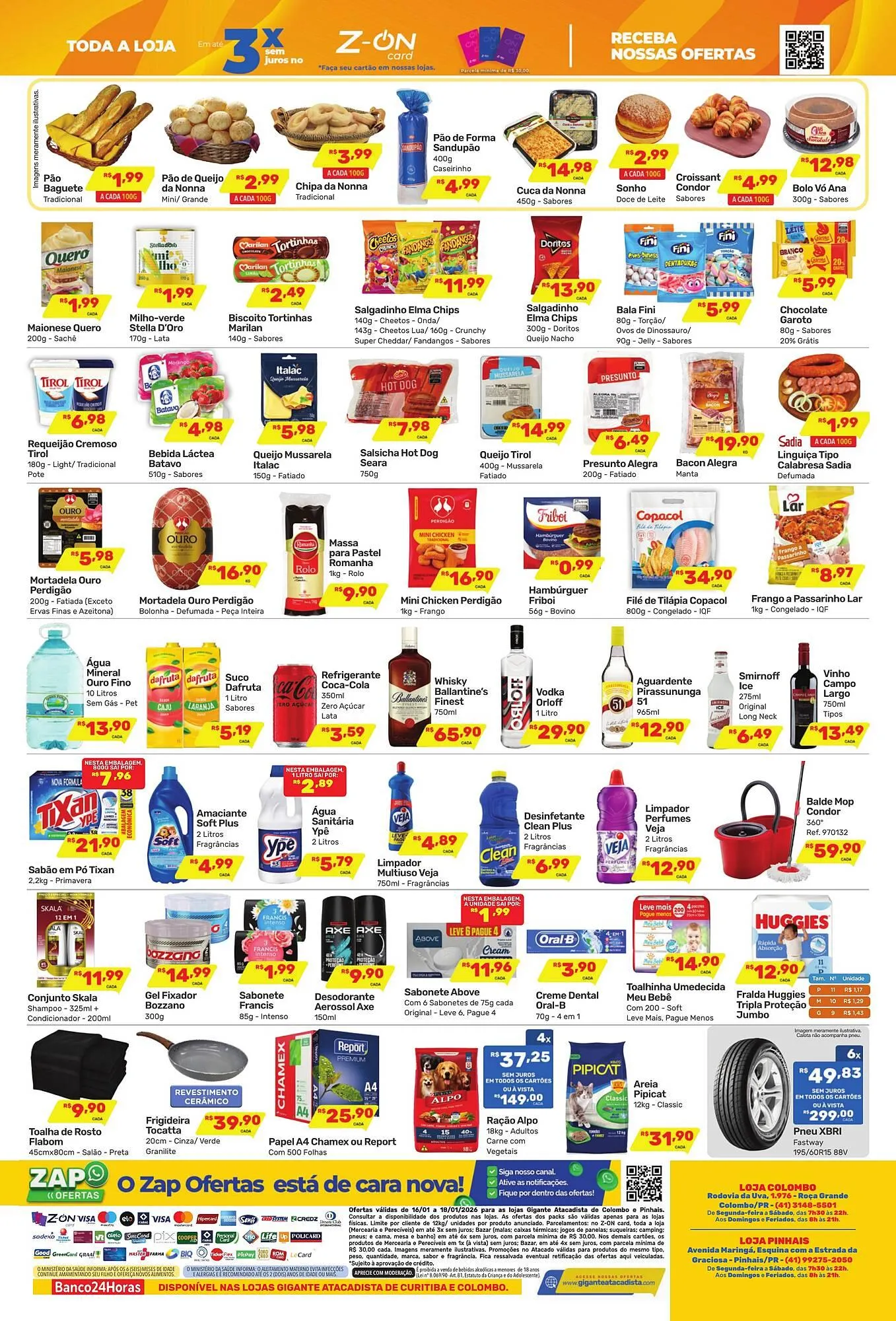 Encarte de Encarte Gigante Atacadista 16 de janeiro até 18 de janeiro 2026 - Pagina 2
