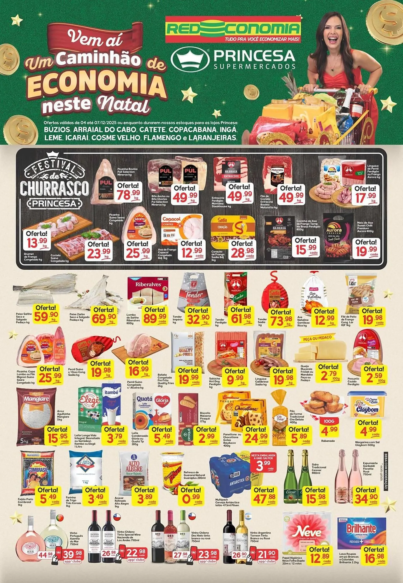 Encarte de Encarte Supermercados Princesa 5 de dezembro até 8 de dezembro 2025 - Pagina 1