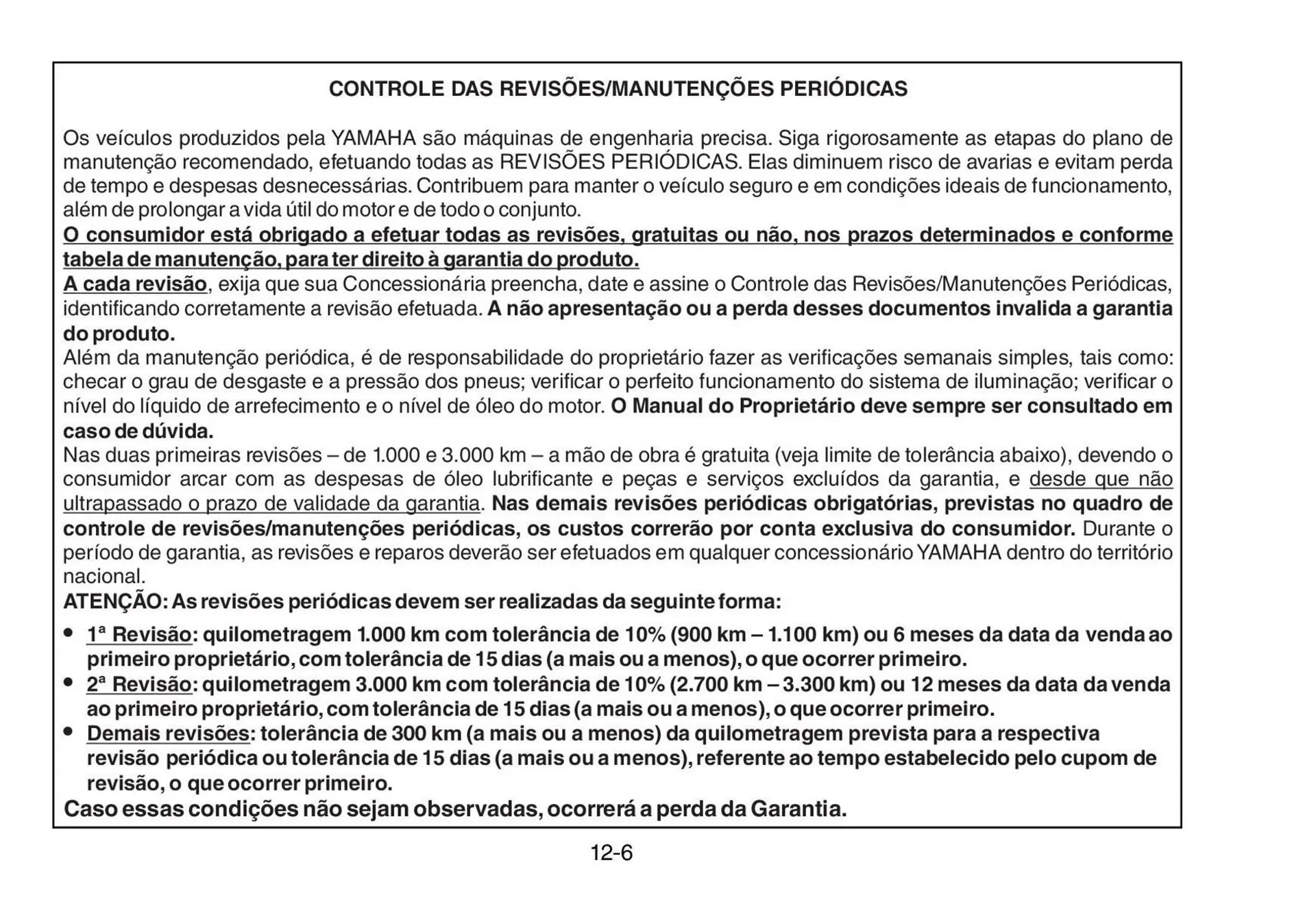 Encarte de Panfleto Yamaha 3 de fevereiro até 31 de março 2027 - Pagina 106