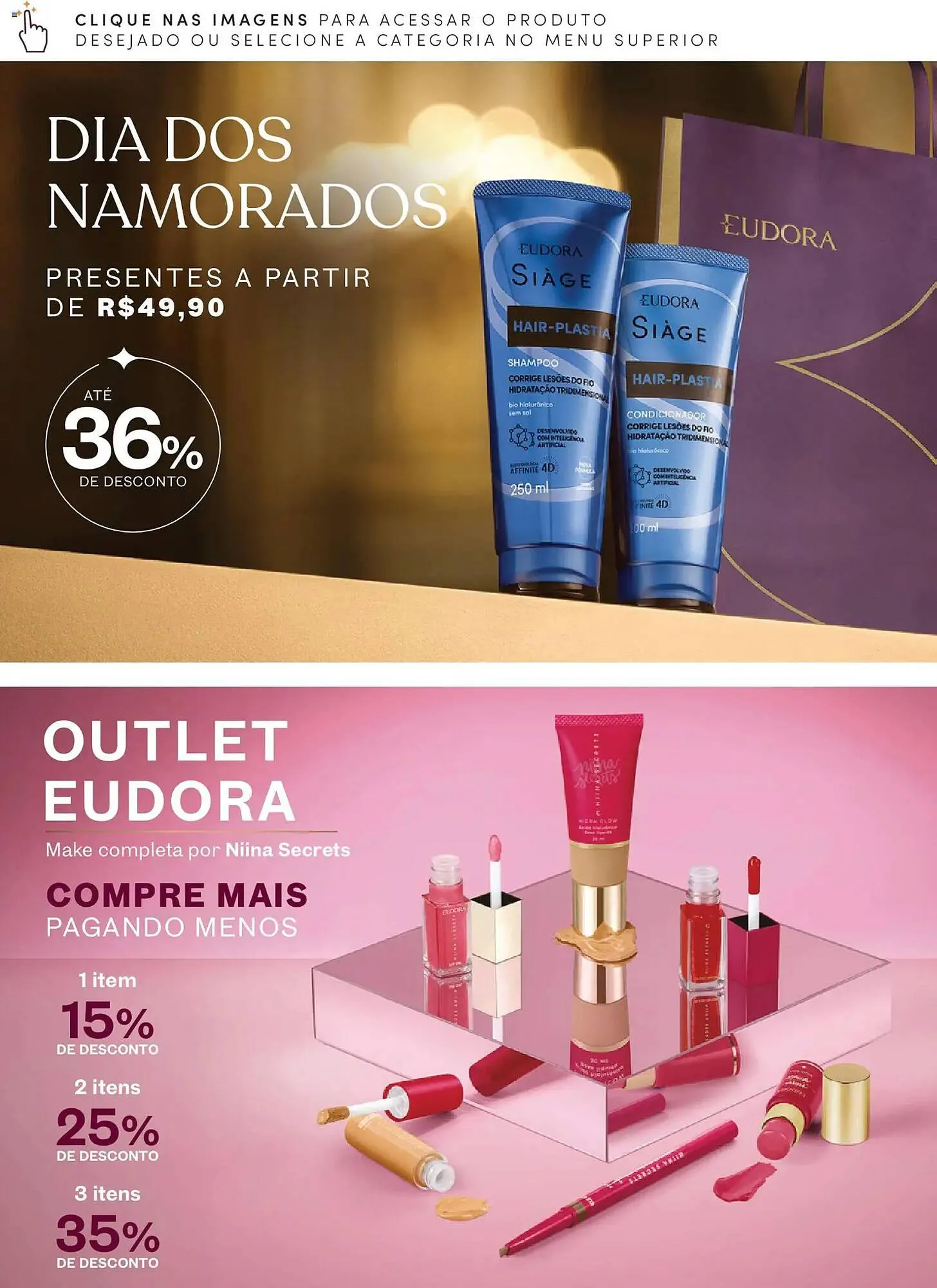 Encarte de Catálogo Eudora 23 de abril até 15 de junho 2026 - Pagina 13