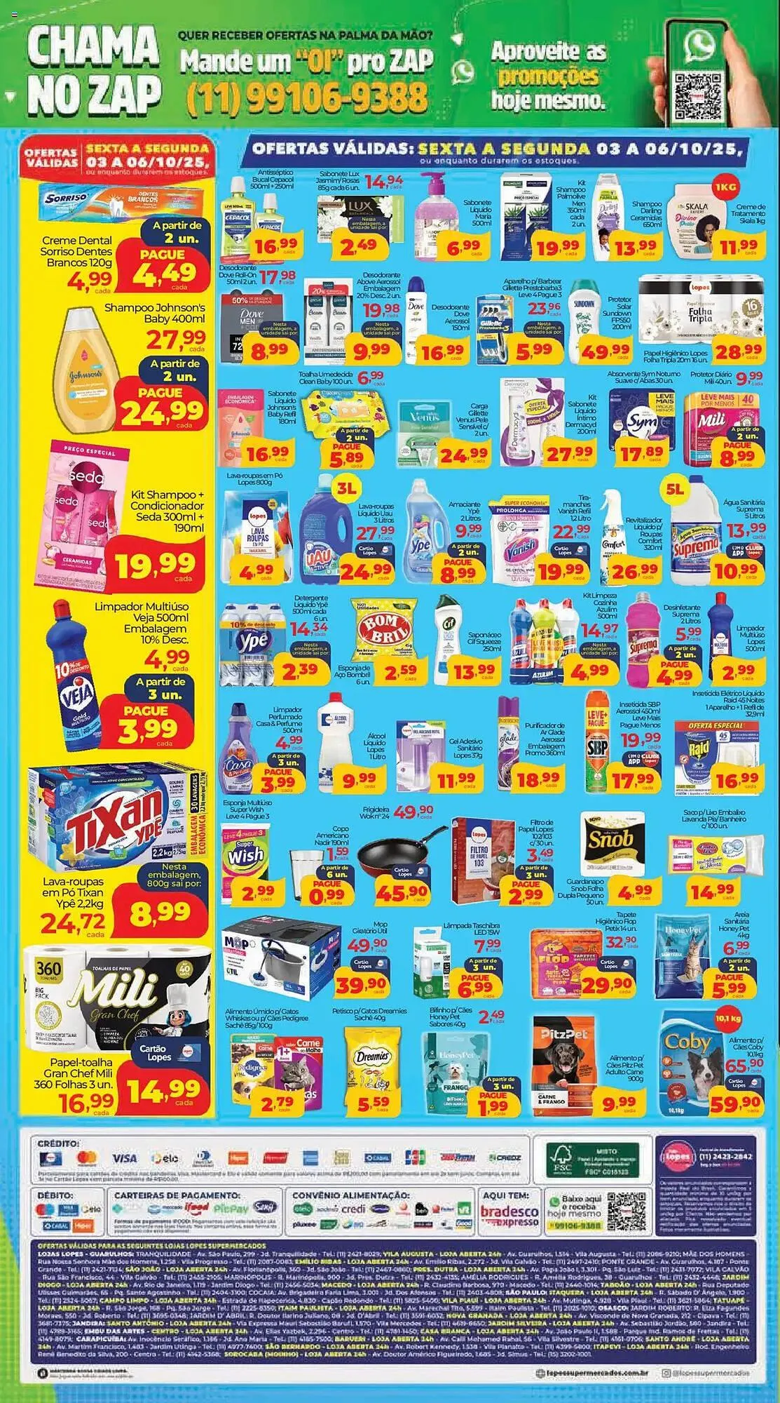 Encarte de Folheto Lopes Supermercados 3 de outubro até 6 de outubro 2025 - Pagina 4