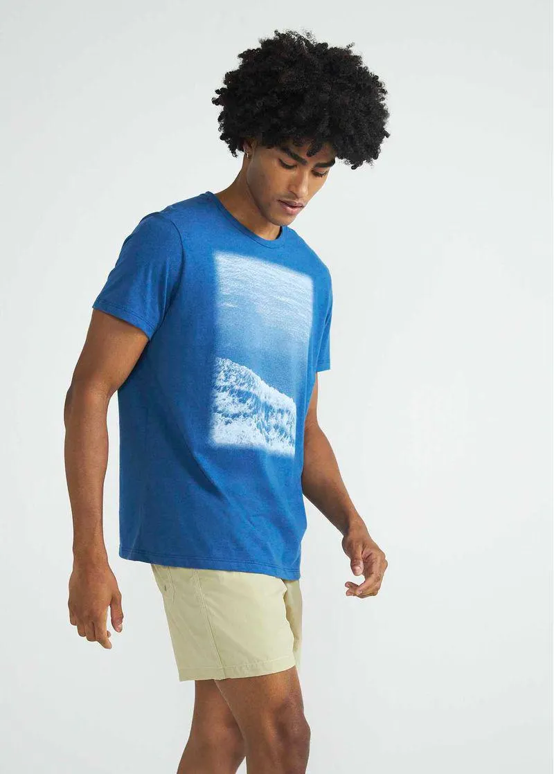 Camiseta Masculina Manga Curta Litoral