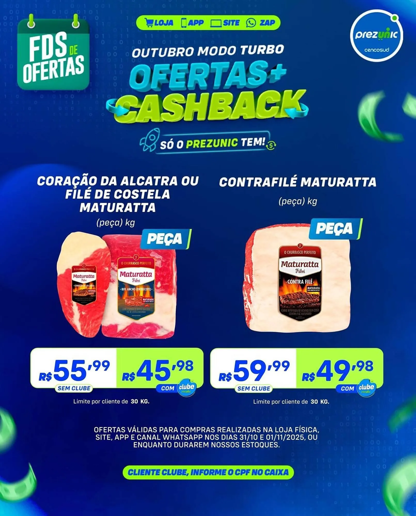 Encarte de Encarte Prezunic 31 de outubro até 1 de novembro 2025 - Pagina 7