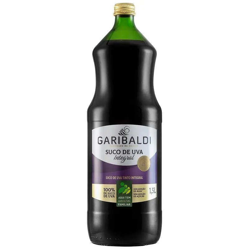 Suco Garibaldi Integral Uva 1,5lt