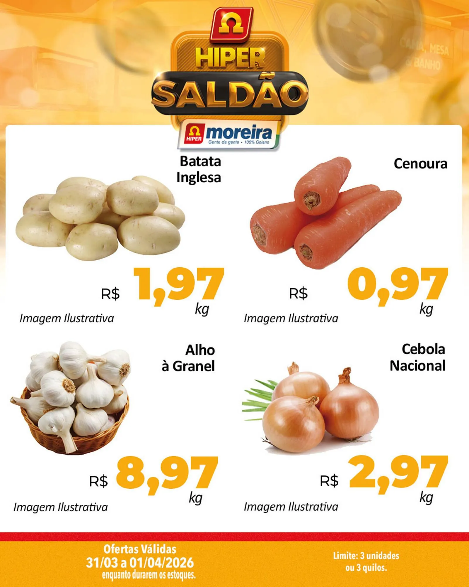 Encarte de Catálogo Hiper Moreira 31 de março até 1 de abril 2026 - Pagina 2