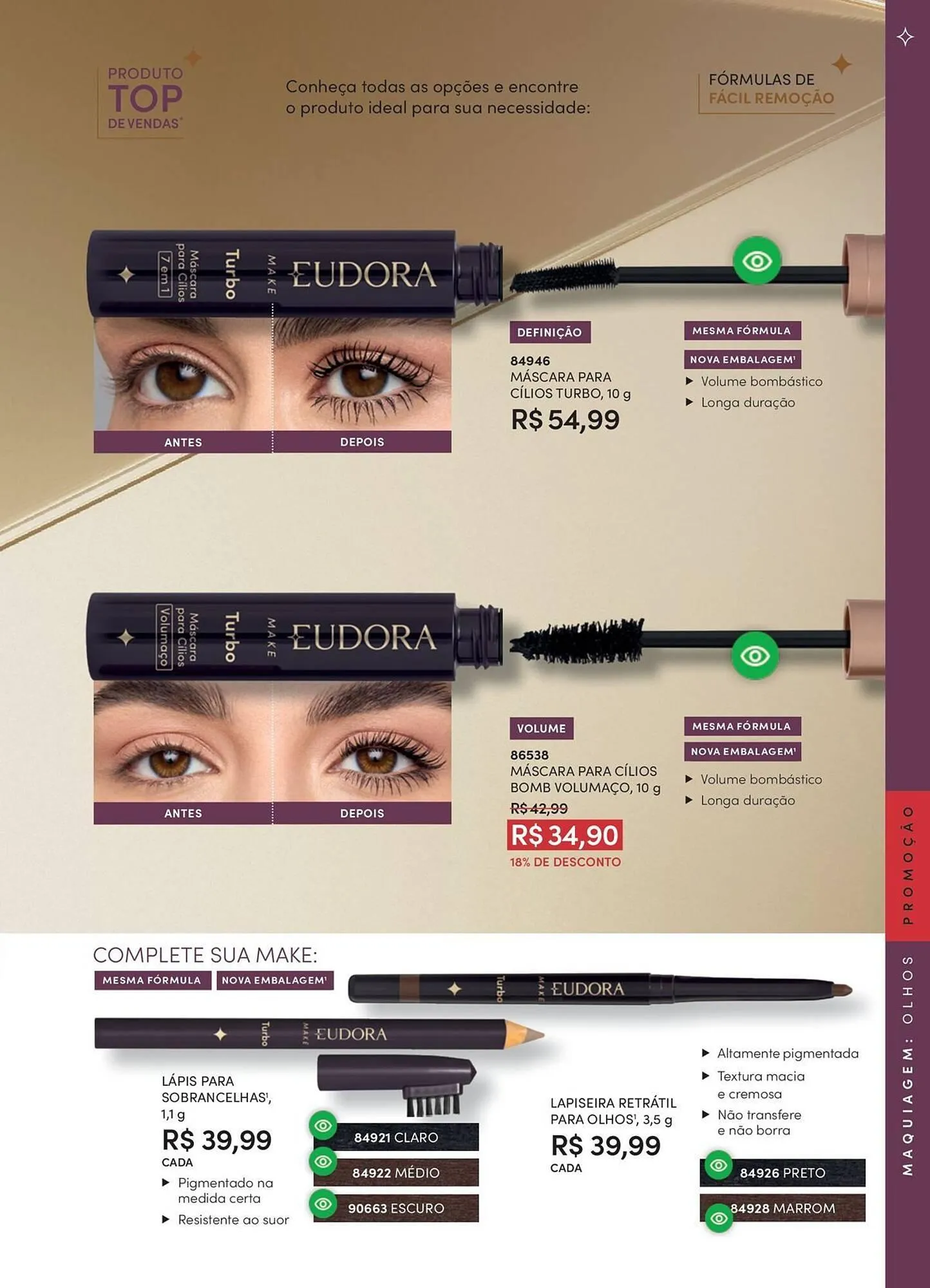 Encarte de Catálogo Eudora 24 de fevereiro até 31 de março 2026 - Pagina 59