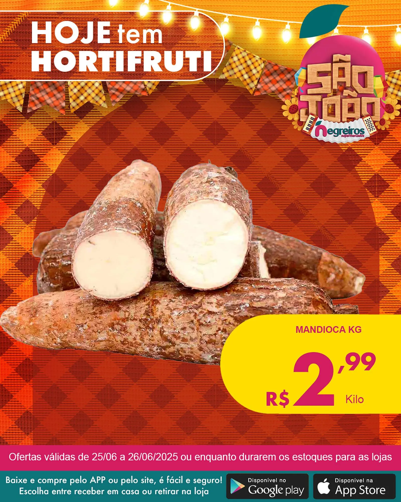 Encarte de Catálogo Negreiros 25 de junho até 26 de junho 2025 - Pagina 1