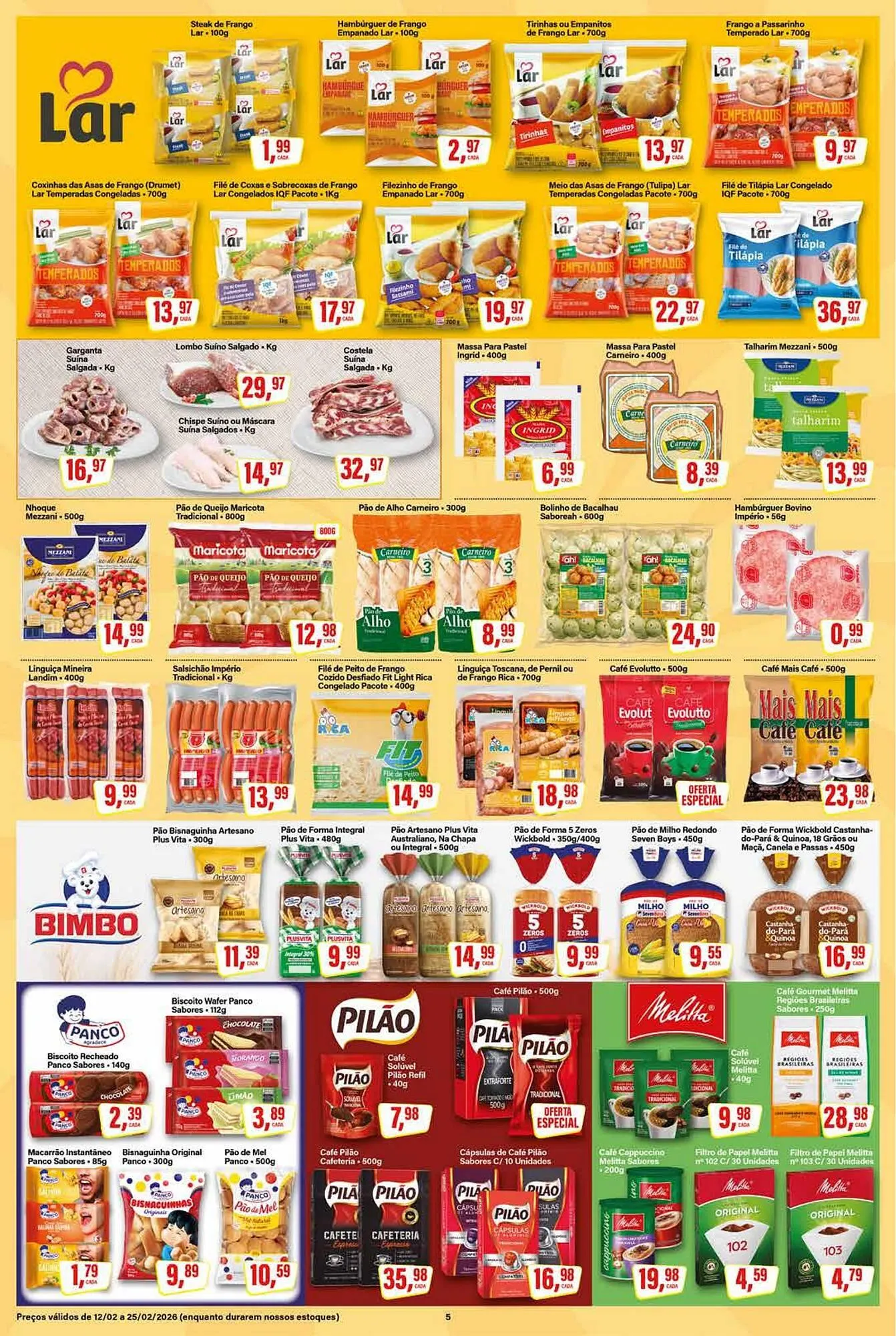 Encarte de Encarte Rede Supermarket 12 de fevereiro até 25 de fevereiro 2026 - Pagina 5