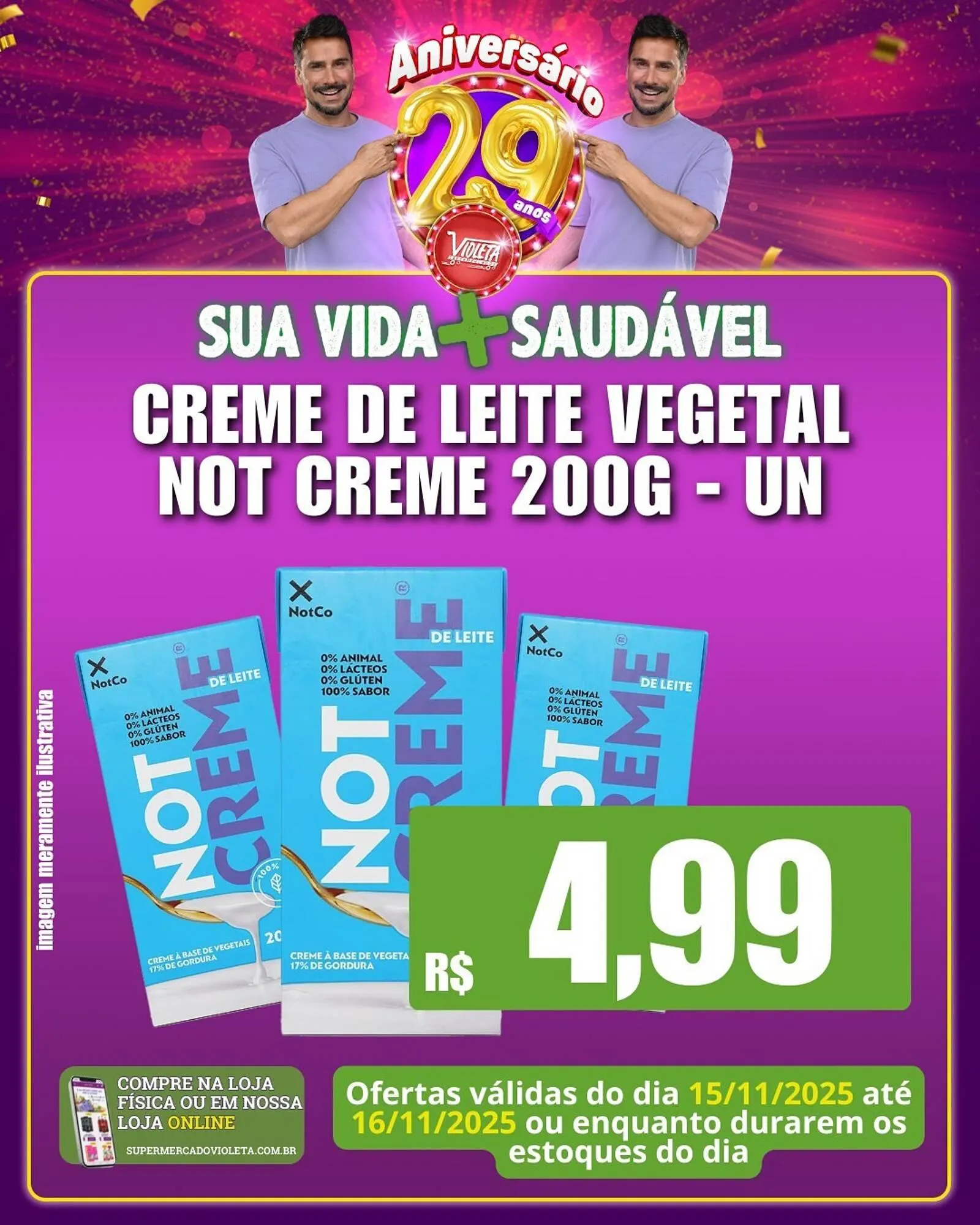 Encarte de Catálogo Violeta Supermercados 15 de novembro até 16 de novembro 2025 - Pagina 3