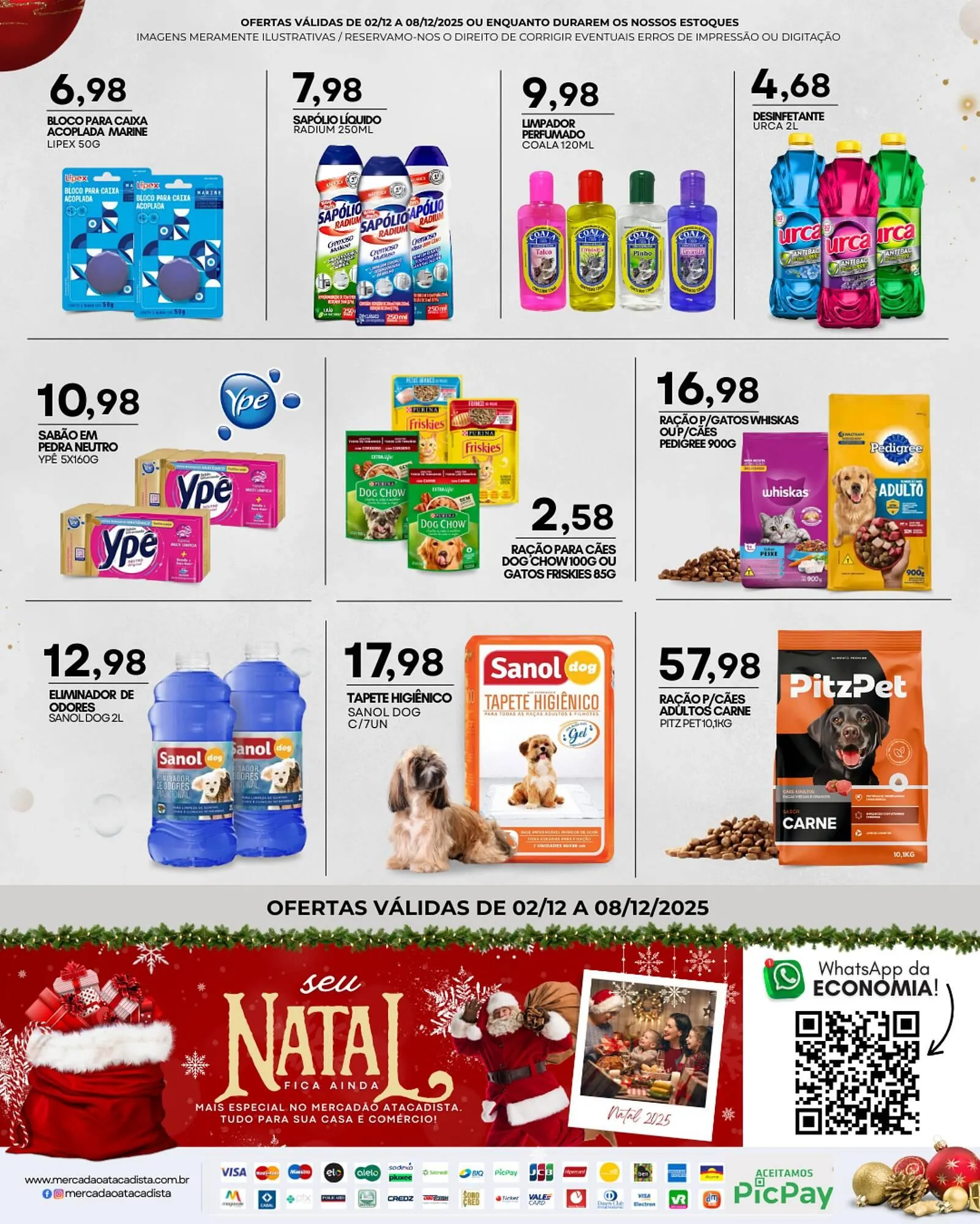 Encarte de Folheto Mercadão Atacadista 2 de dezembro até 8 de dezembro 2025 - Pagina 2