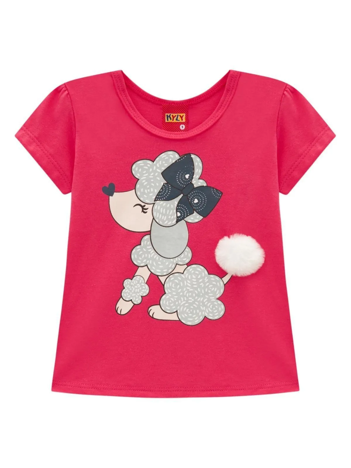 Blusa Infantil Menina Kyly Rosa
