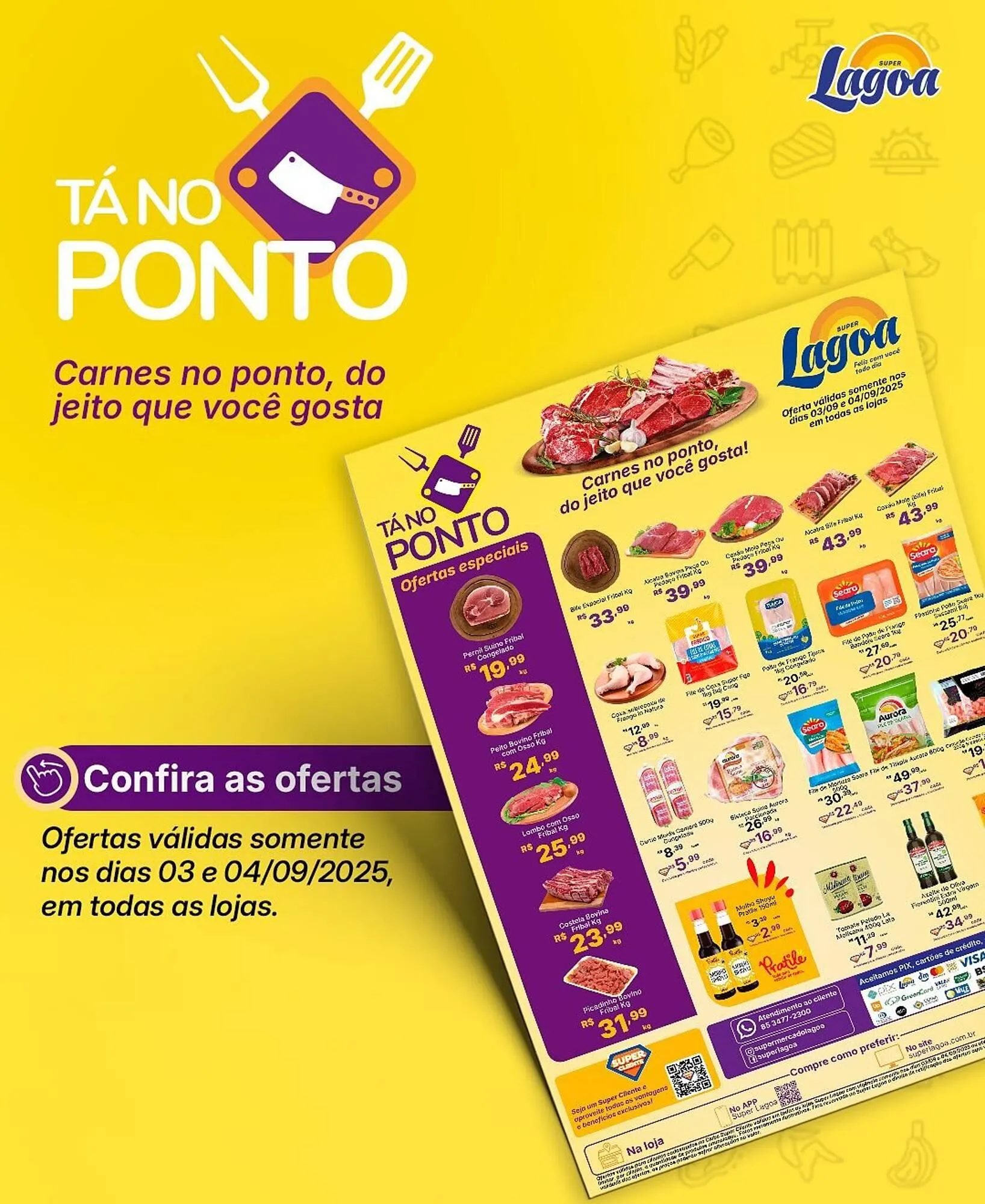 Encarte de Encarte Super Lagoa 3 de setembro até 4 de setembro 2025 - Pagina 1