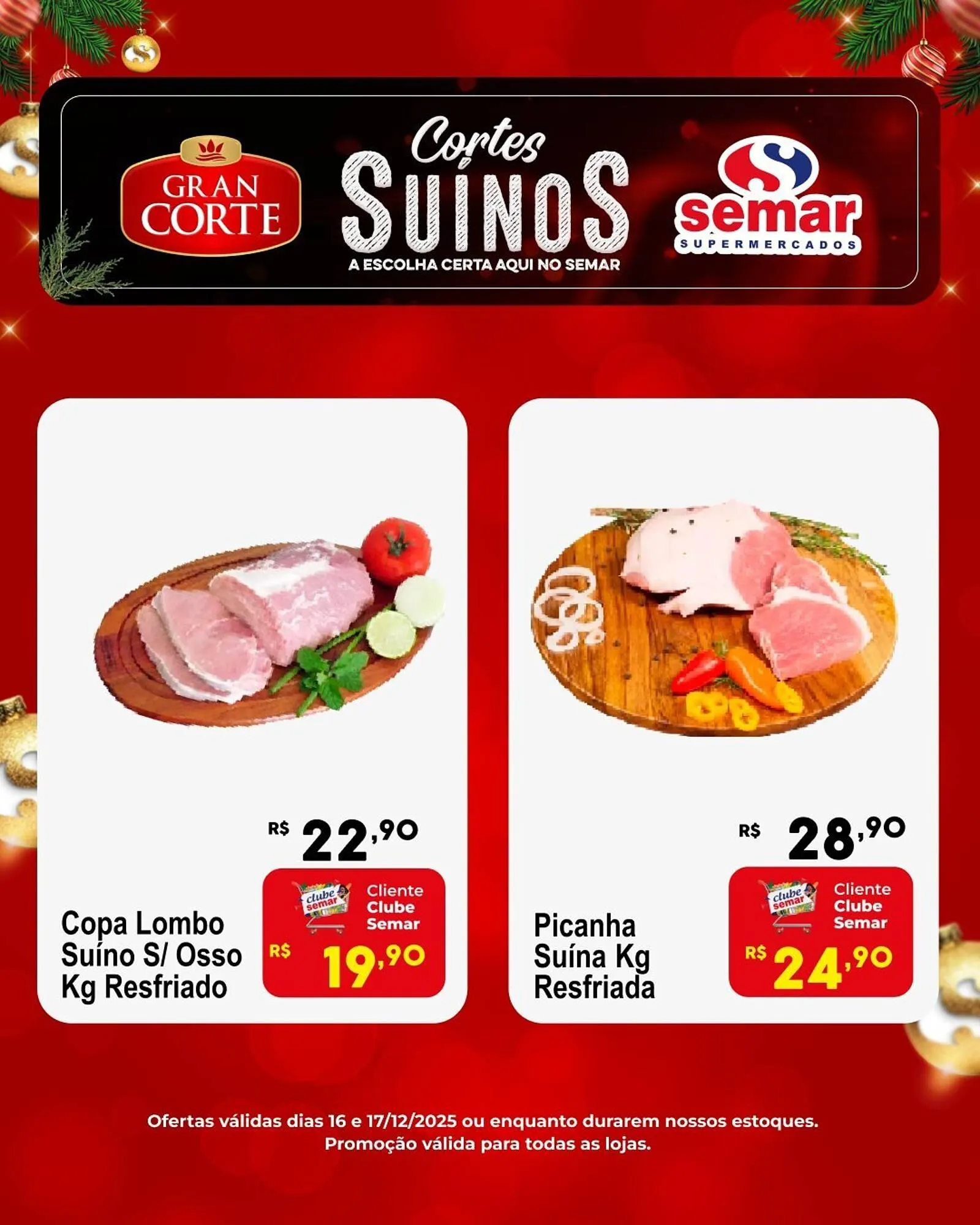 Encarte de Folheto Semar Supermercado 16 de dezembro até 17 de dezembro 2025 - Pagina 2