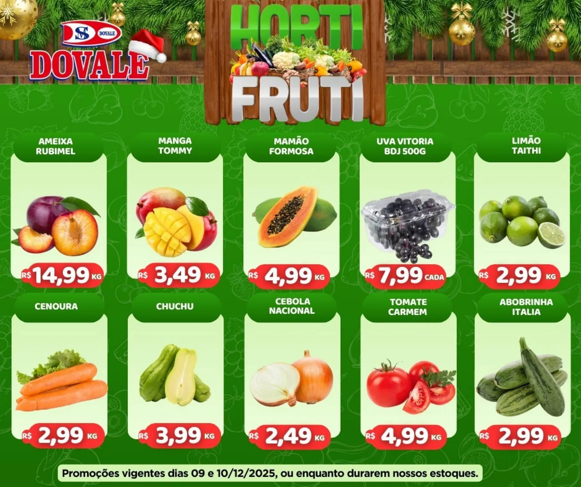 Encarte de Folheto Dovale 9 de dezembro até 10 de dezembro 2025 - Pagina 1