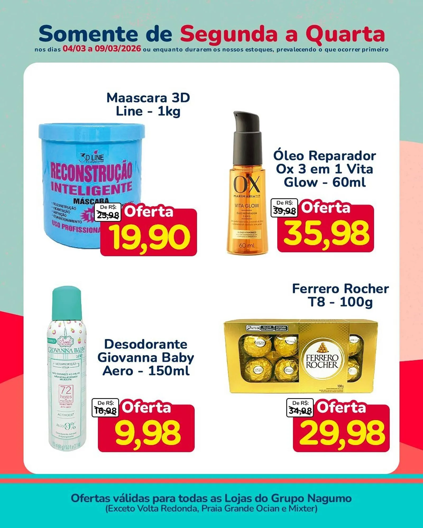 Encarte de Folheto Nagumo 8 de março até 9 de março 2026 - Pagina 2
