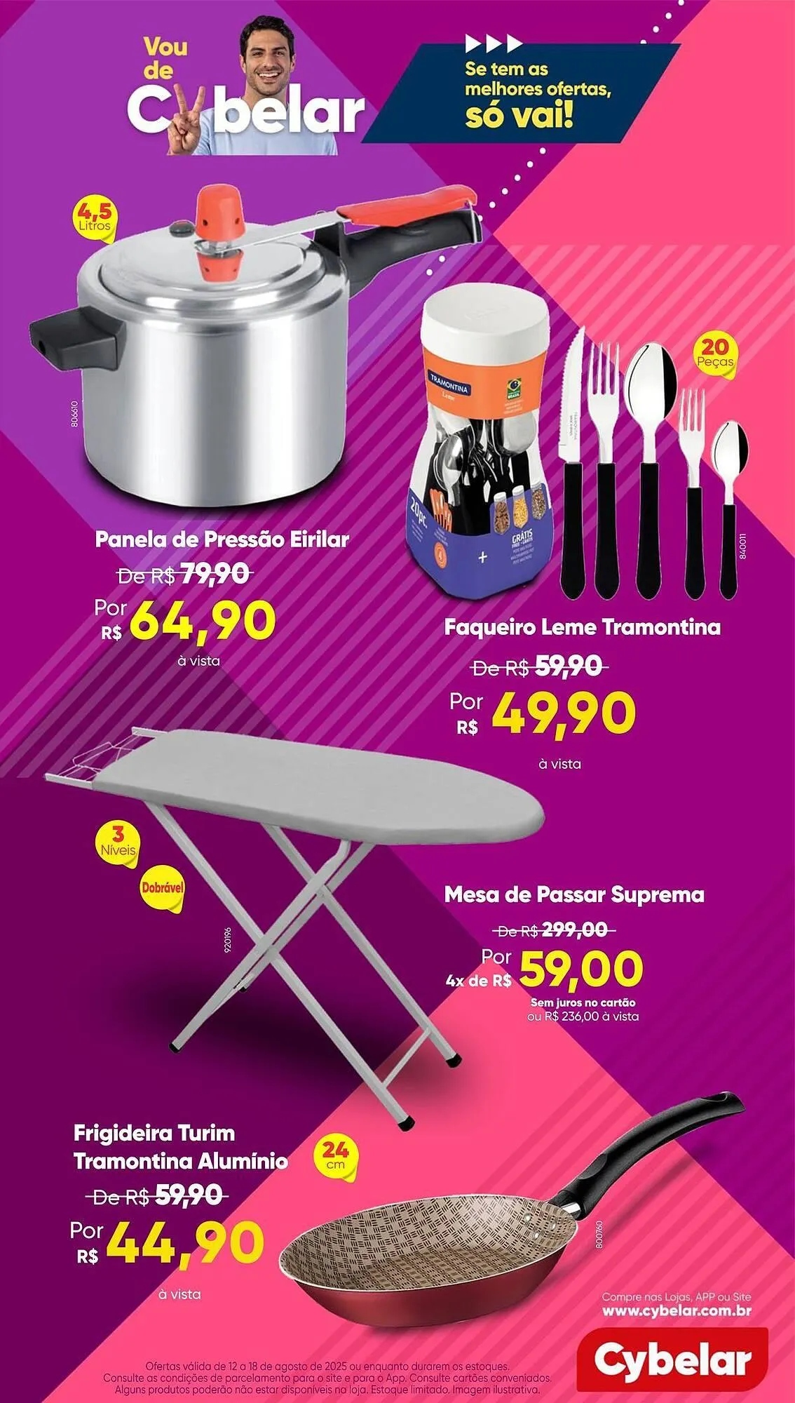 Encarte de Catálogo Cybelar 15 de agosto até 18 de agosto 2025 - Pagina 4