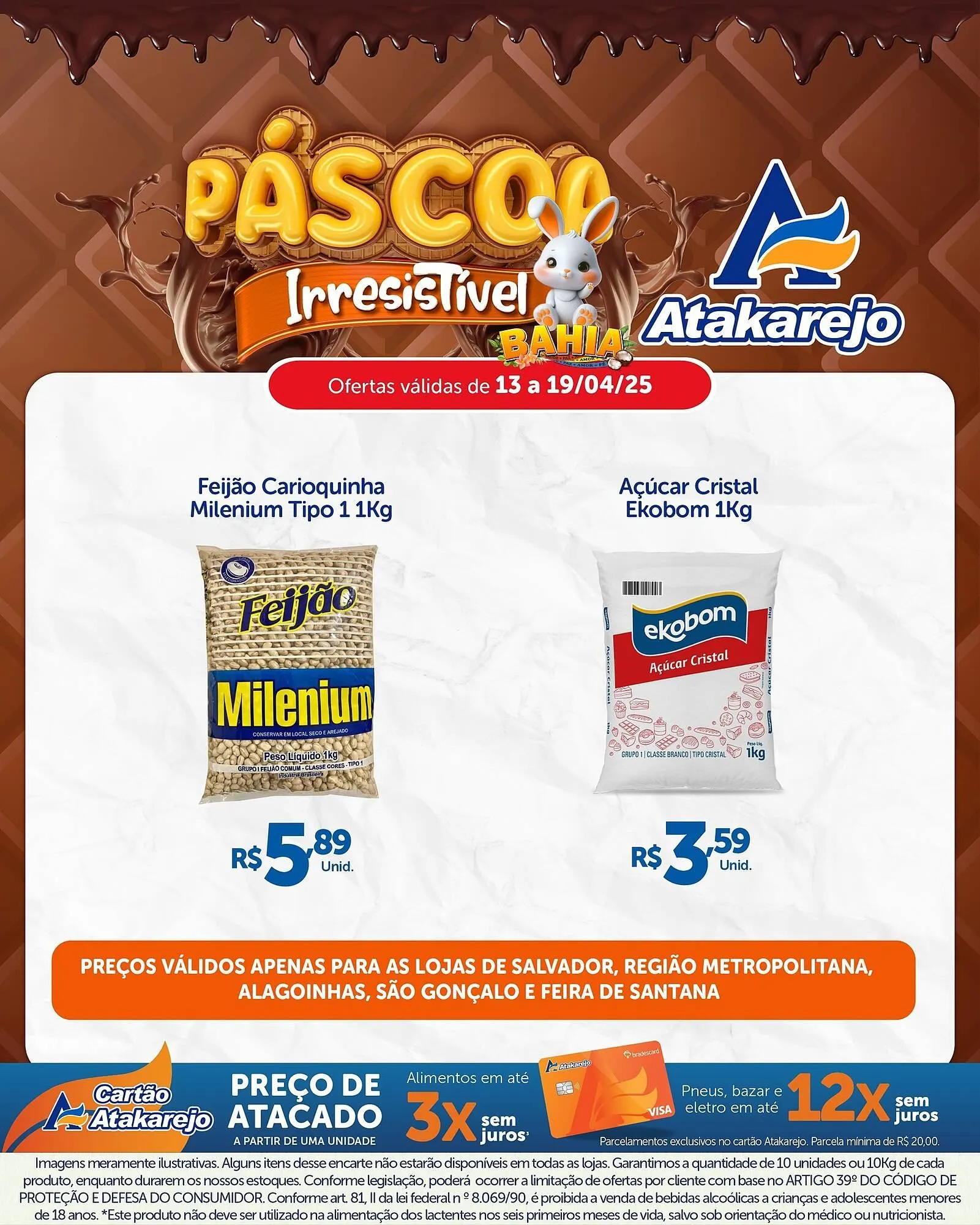 Encarte de Catálogo Atakarejo 13 de abril até 19 de abril 2025 - Pagina 4
