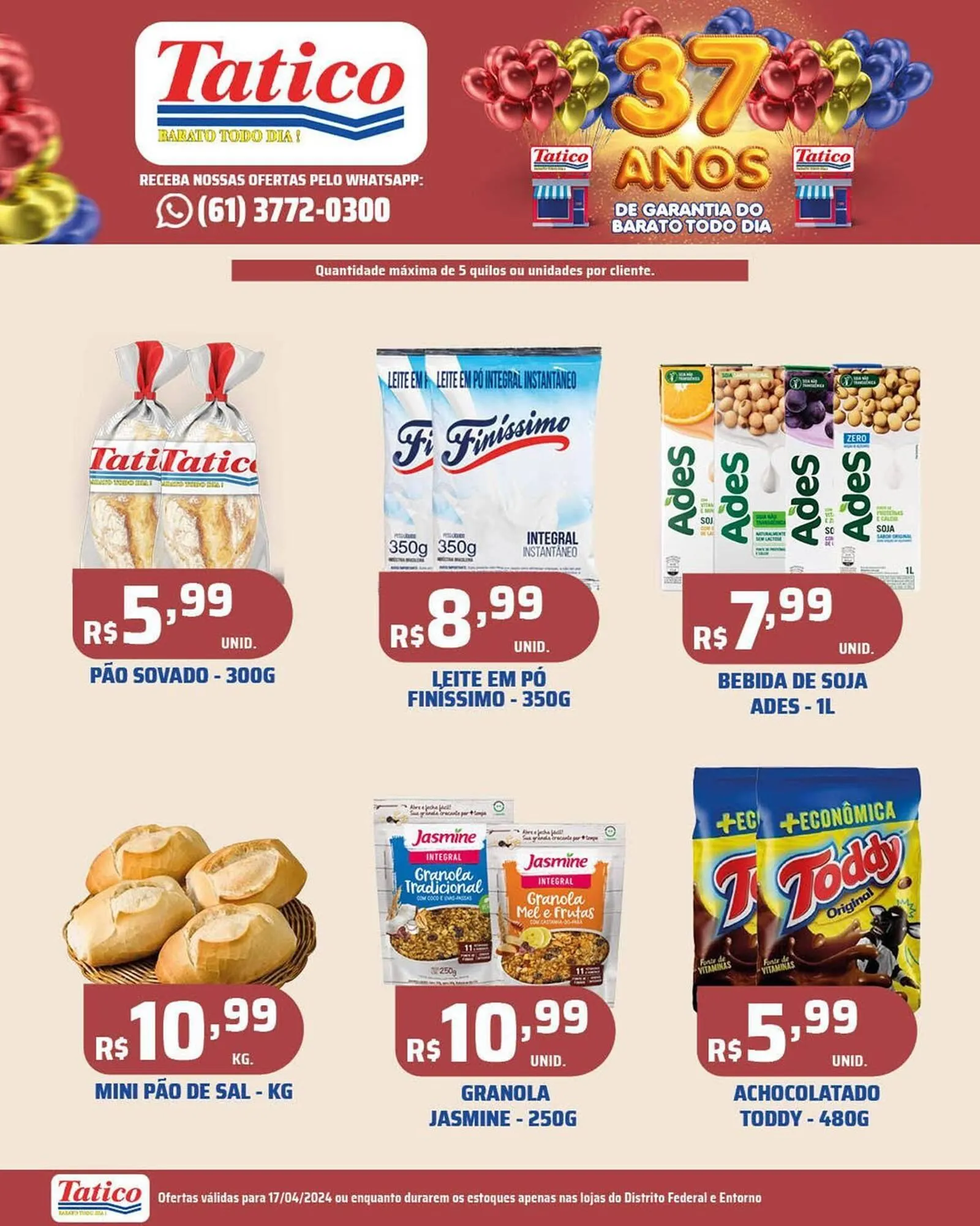 Encarte de Catálogo Tatico 17 de abril até 17 de abril 2024 - Pagina 15