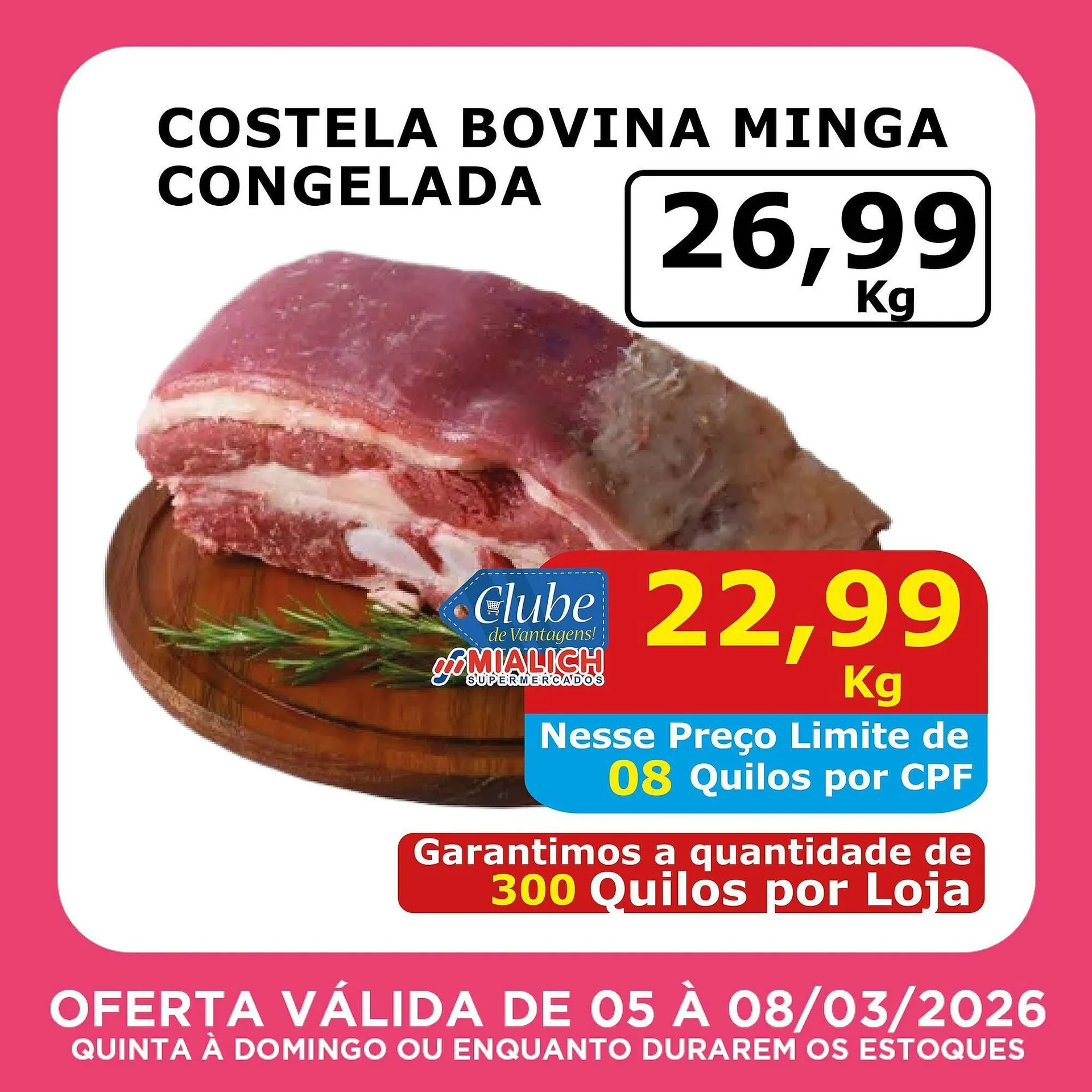 Encarte de Catálogo Mialich Supermercados 5 de março até 8 de março 2026 - Pagina 3