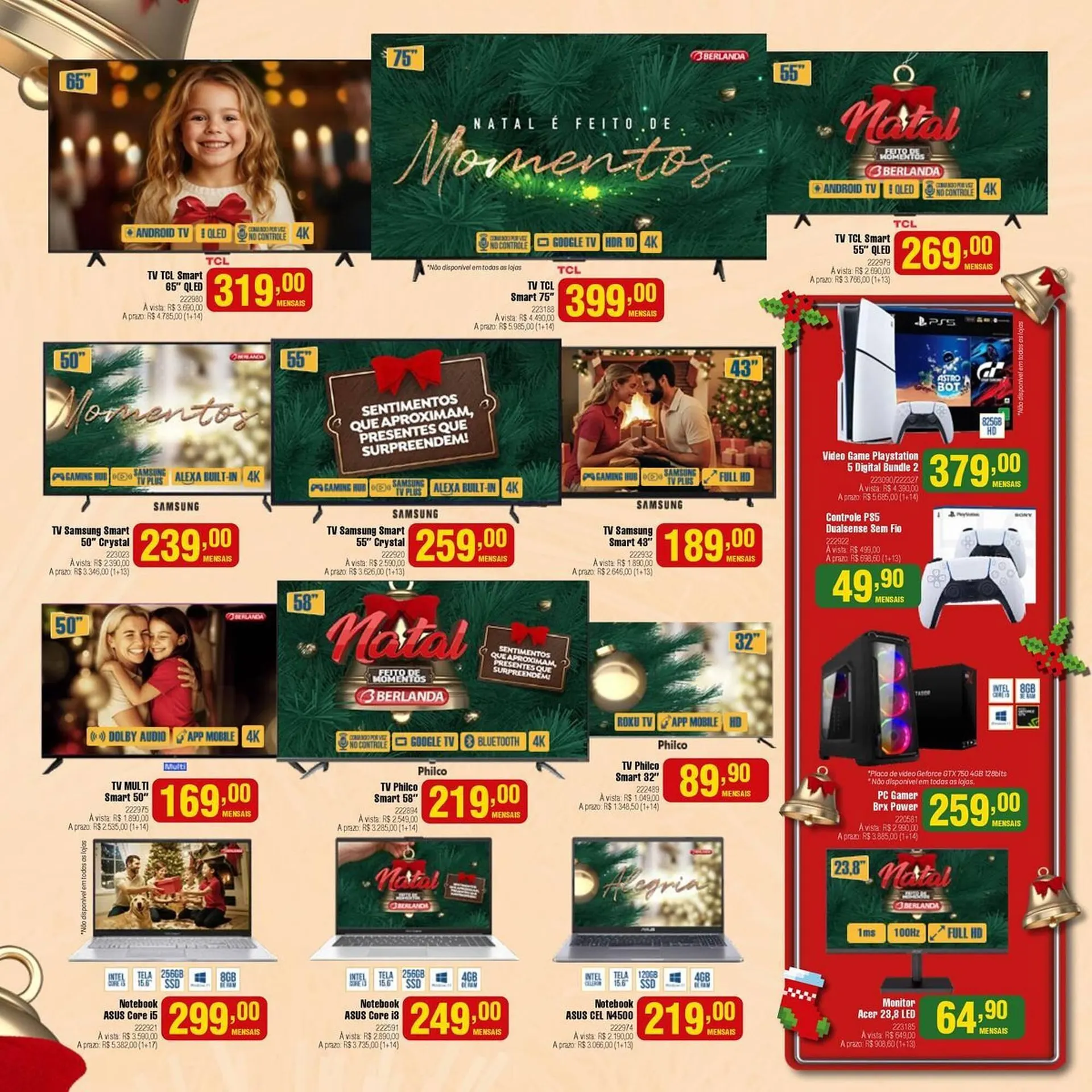 Encarte de Catálogo Berlanda 3 de dezembro até 31 de dezembro 2025 - Pagina 3