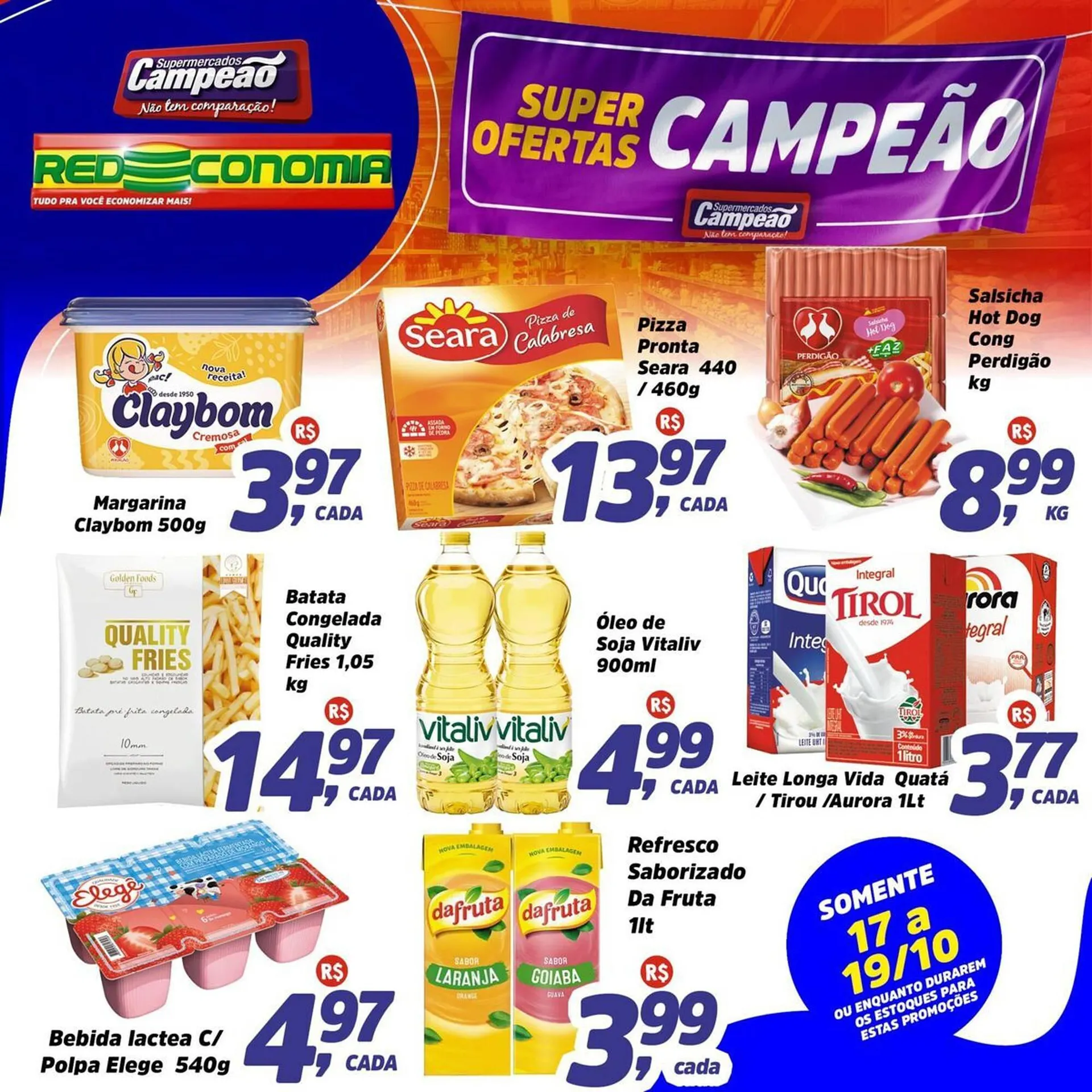 Encarte de Catálogo Supermercados Campeão 17 de outubro até 19 de outubro 2023 - Pagina 2